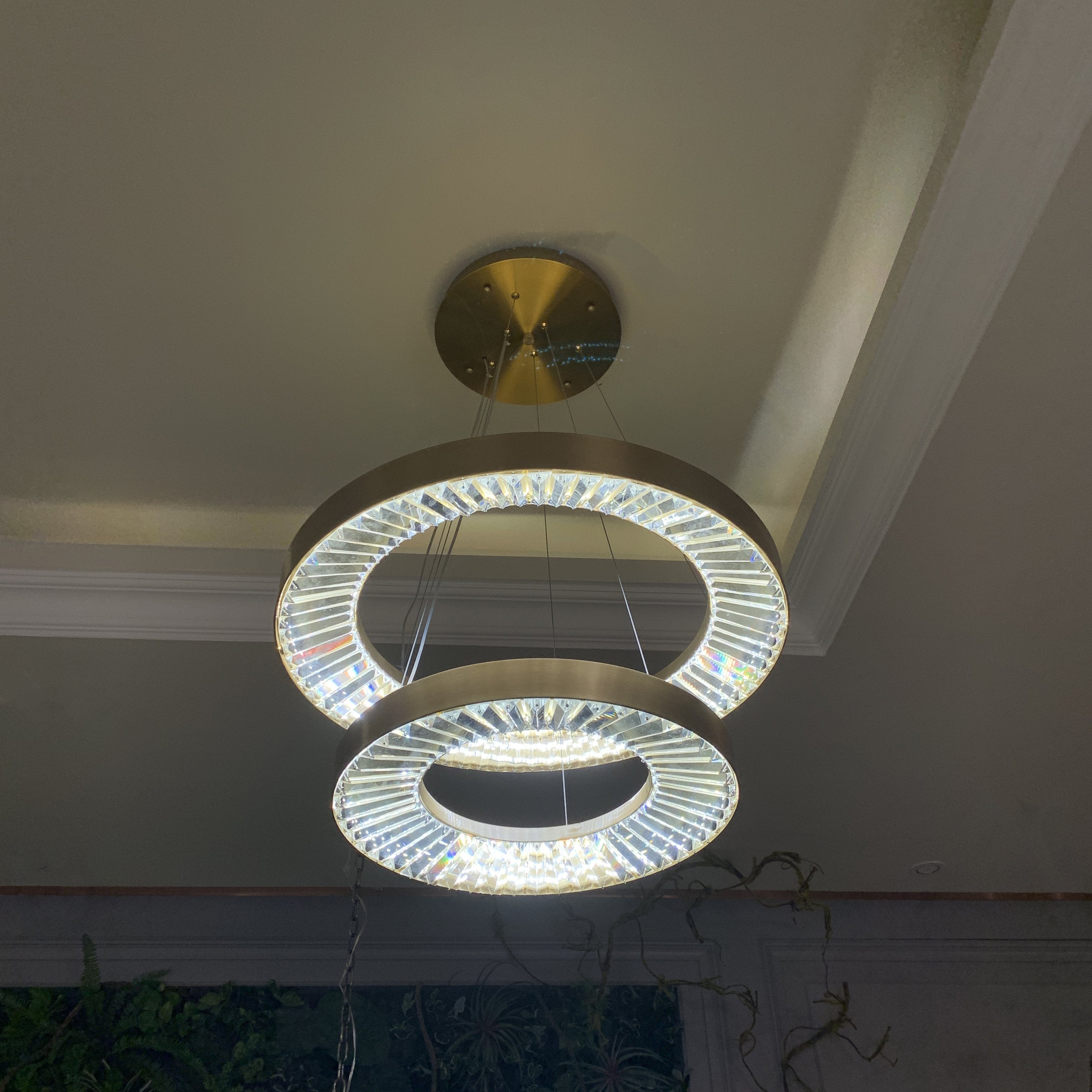 Liam Round Ring LED Chandelier - Italian Concept