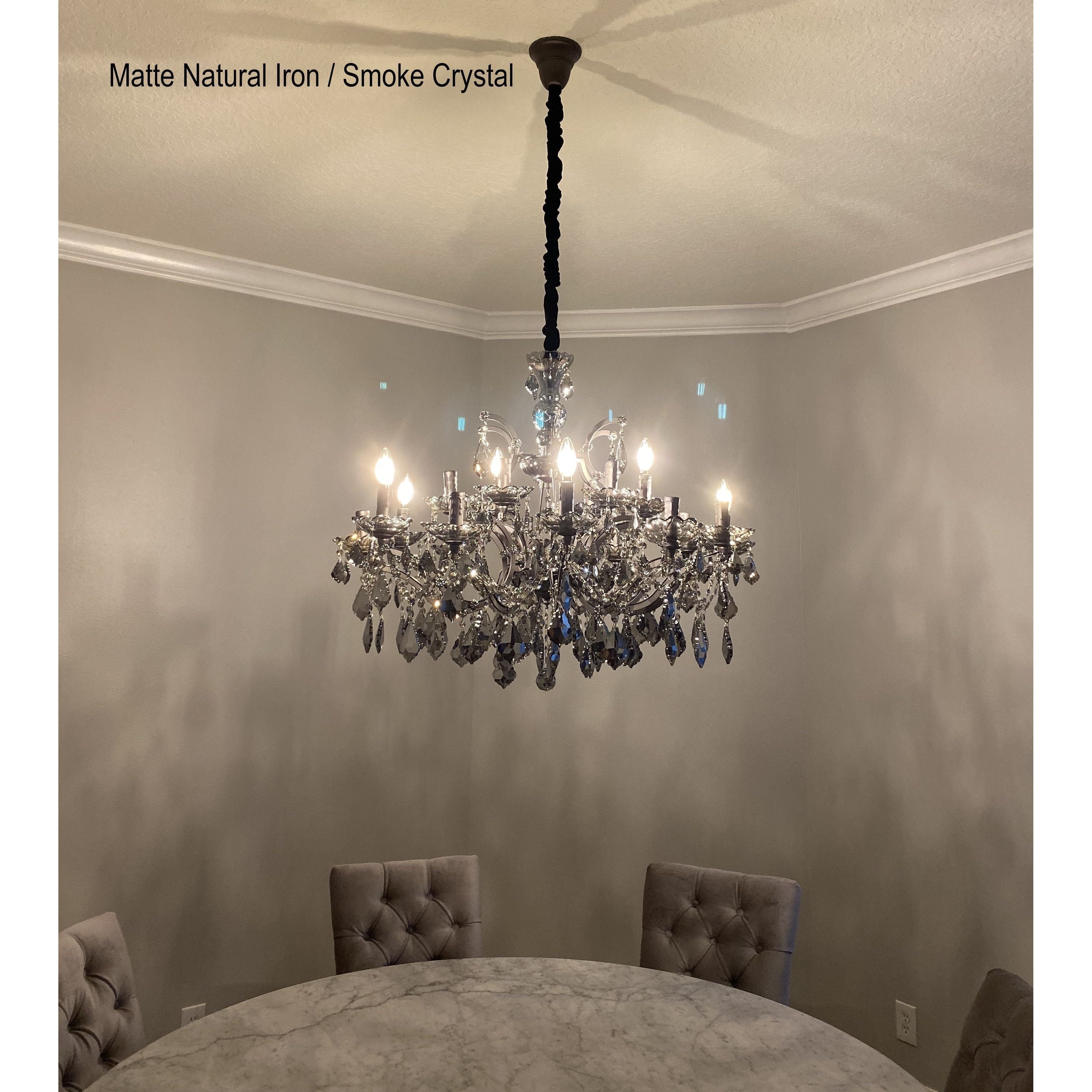 18 Light Maria Theresa Crystal Chandelier - Italian Concept -