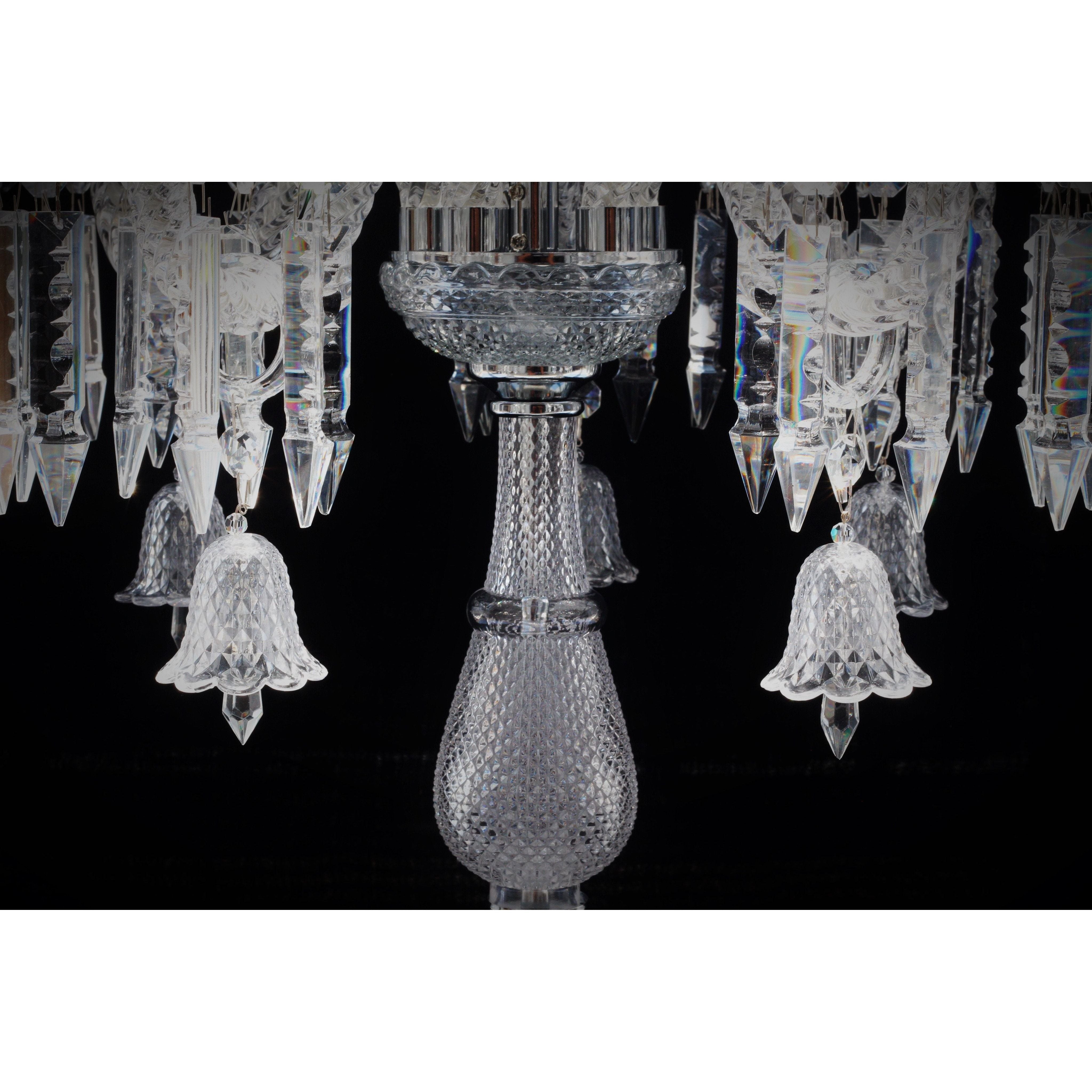 6L Zenith Crystal Table Lamp - Italian Concept -
