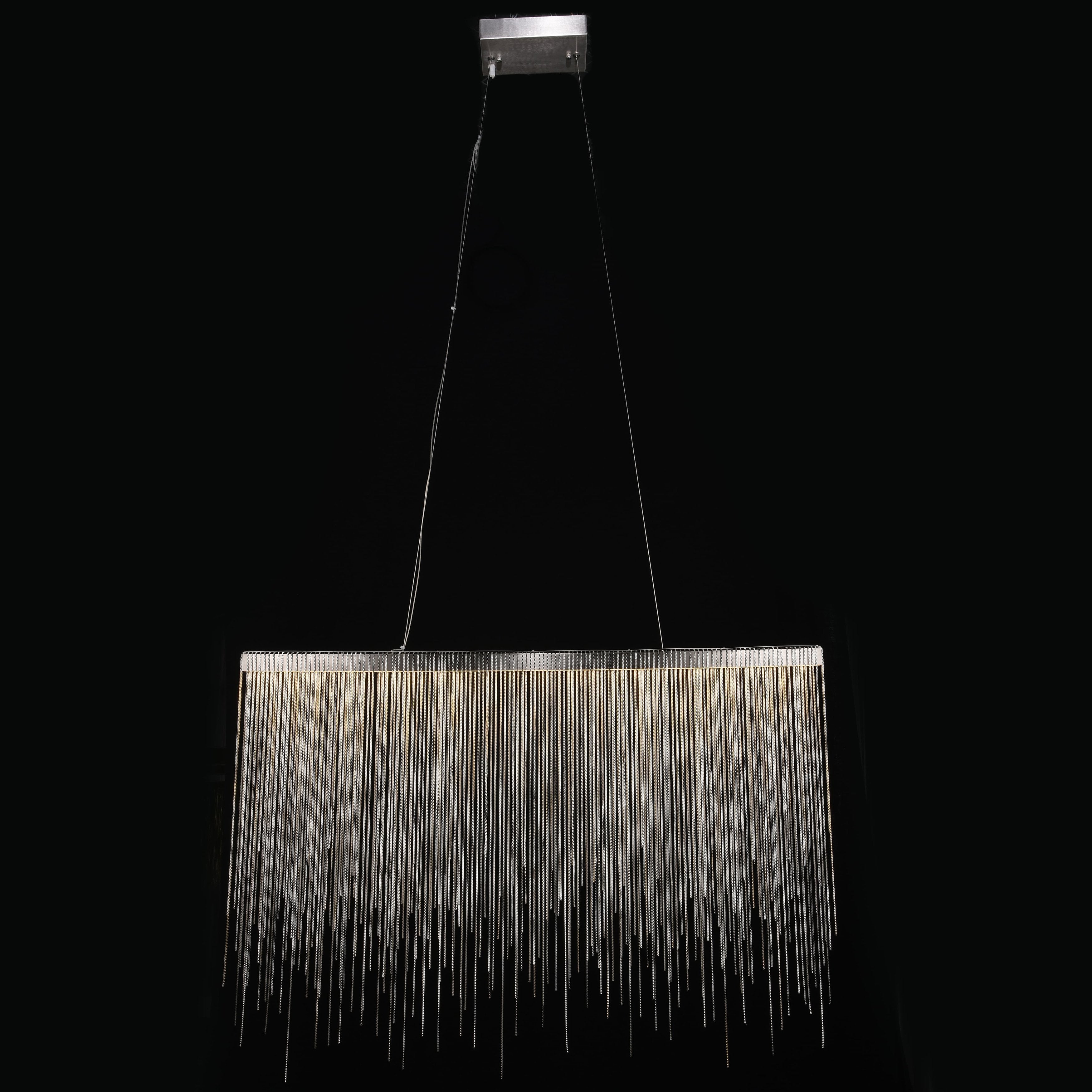 Villa Je Suis Linear Bar LED Chain Chandelier - Italian Concept