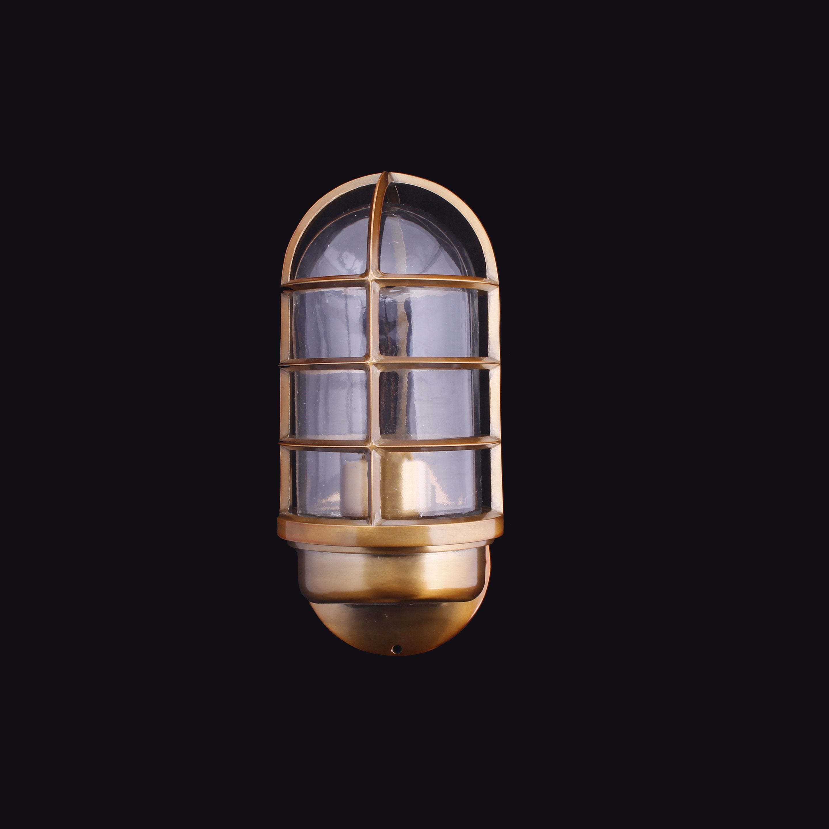 Caged Glass Sconce - Italian Concept -
