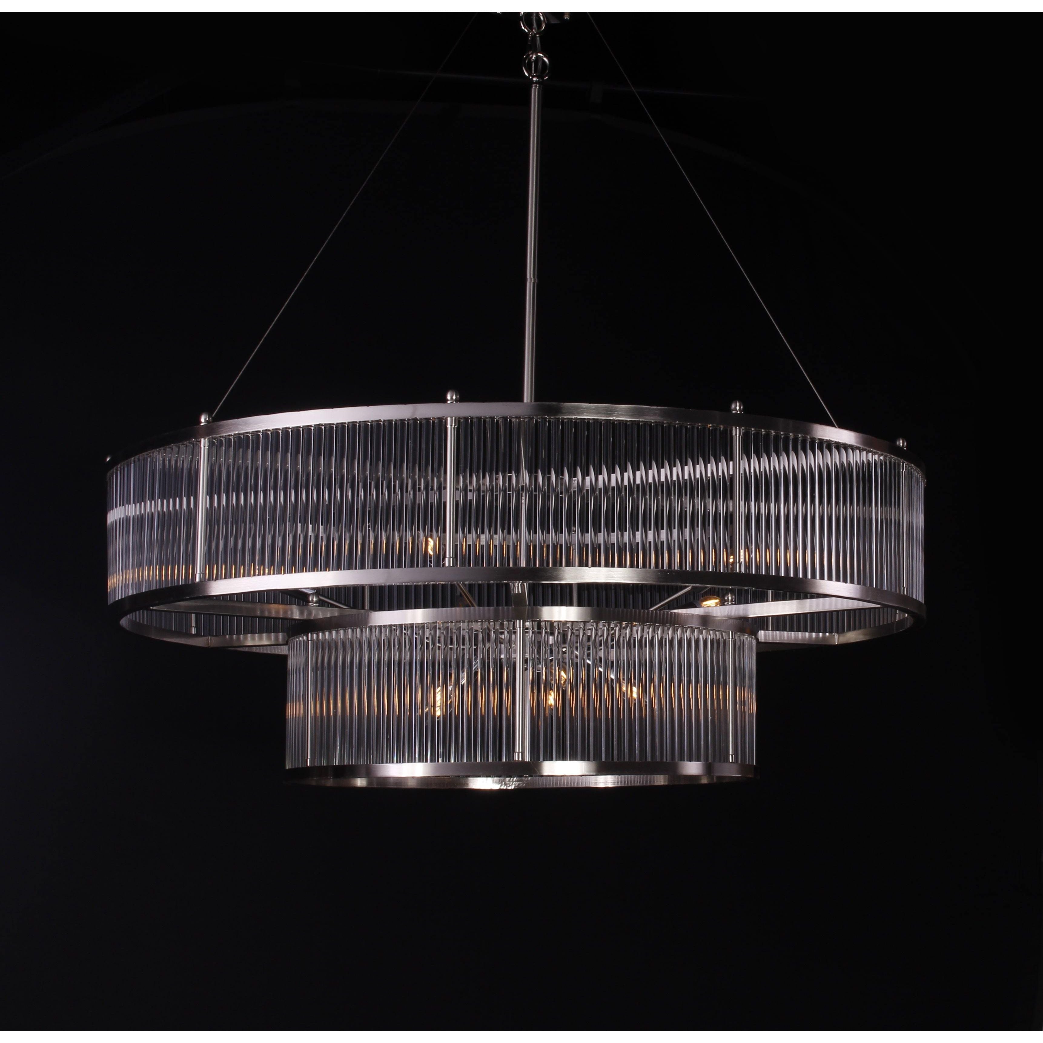 Manor Grande Round Crystal Chandelier - Italian Concept