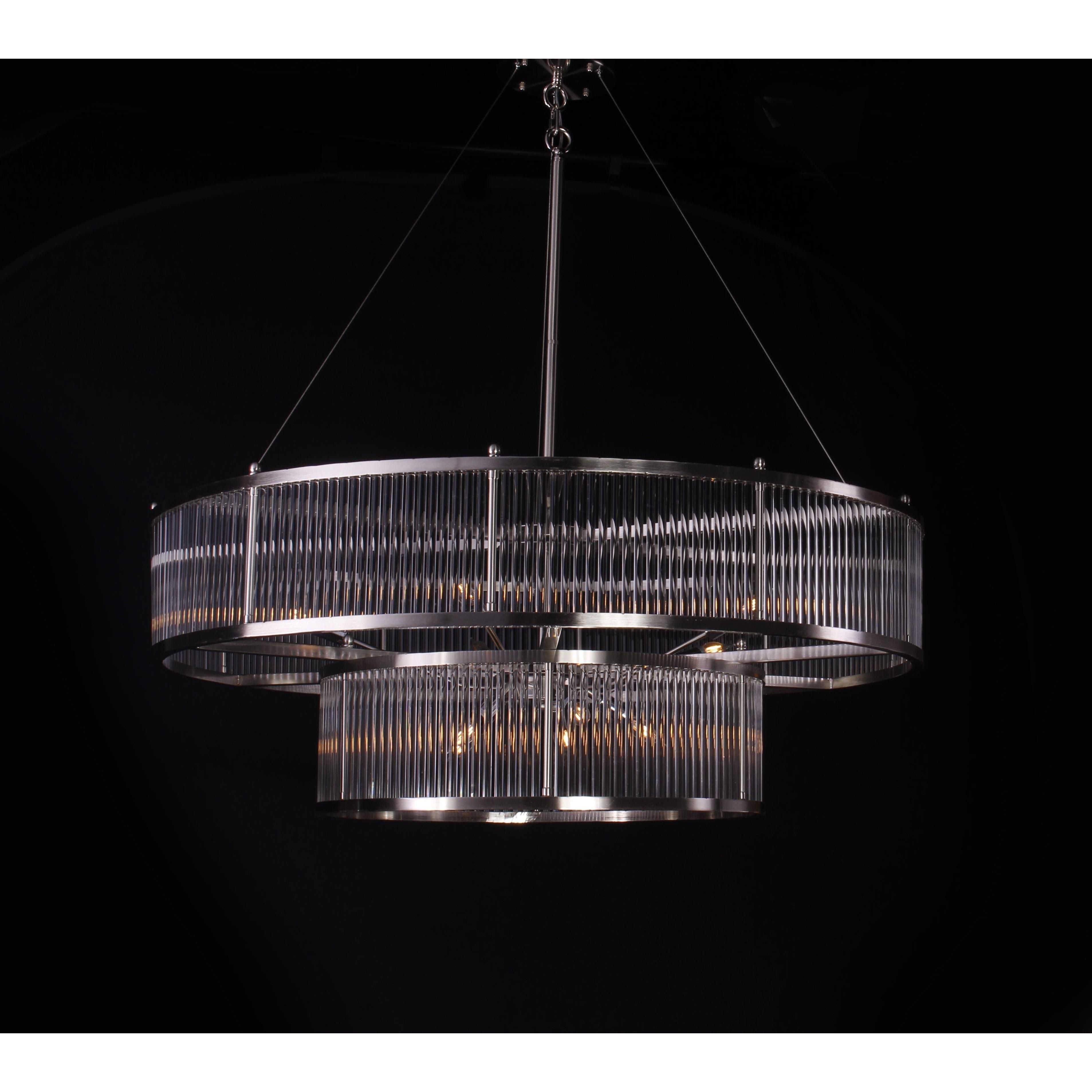 Manor Grande Round Crystal Chandelier - Italian Concept