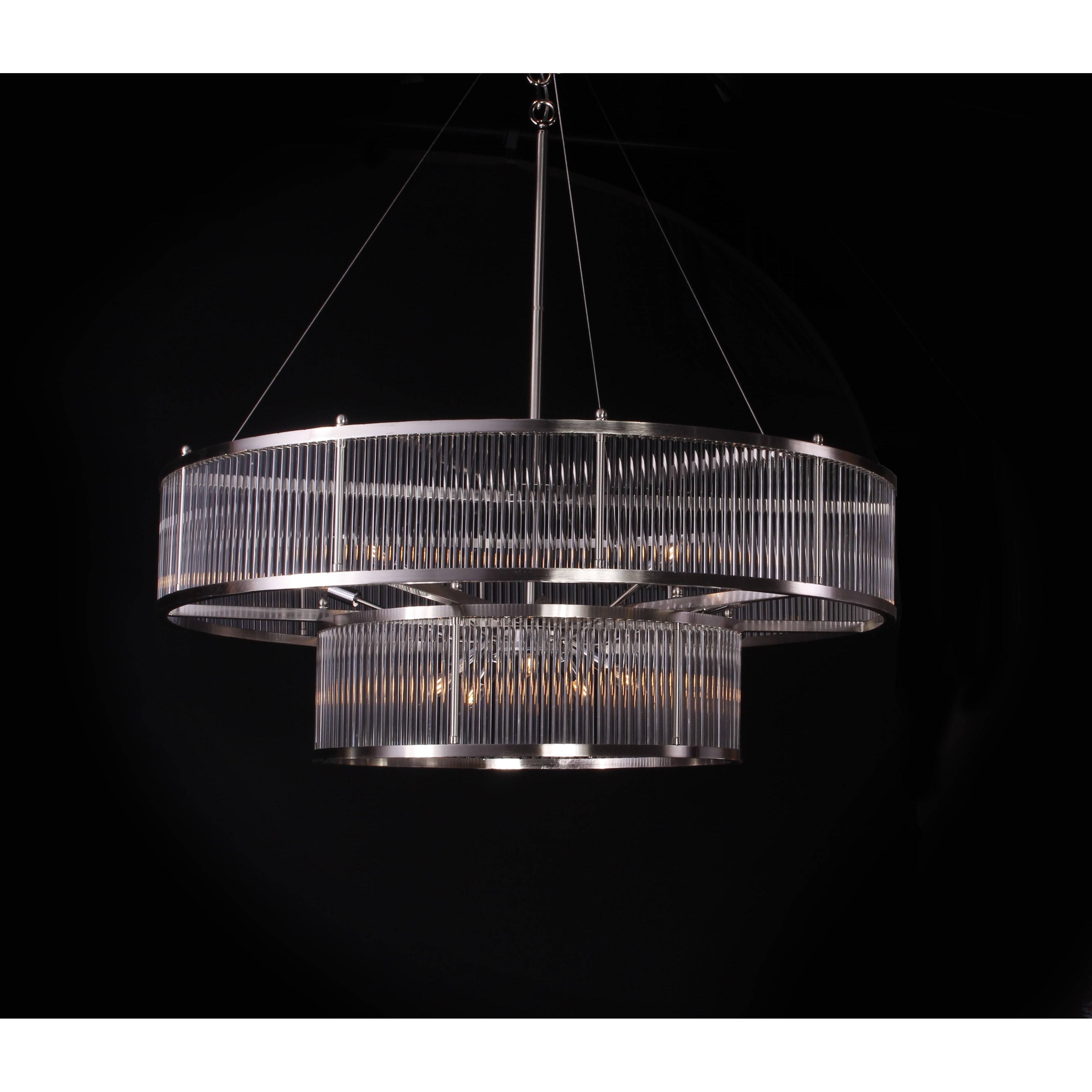 Manor Grande Round Crystal Chandelier - Italian Concept