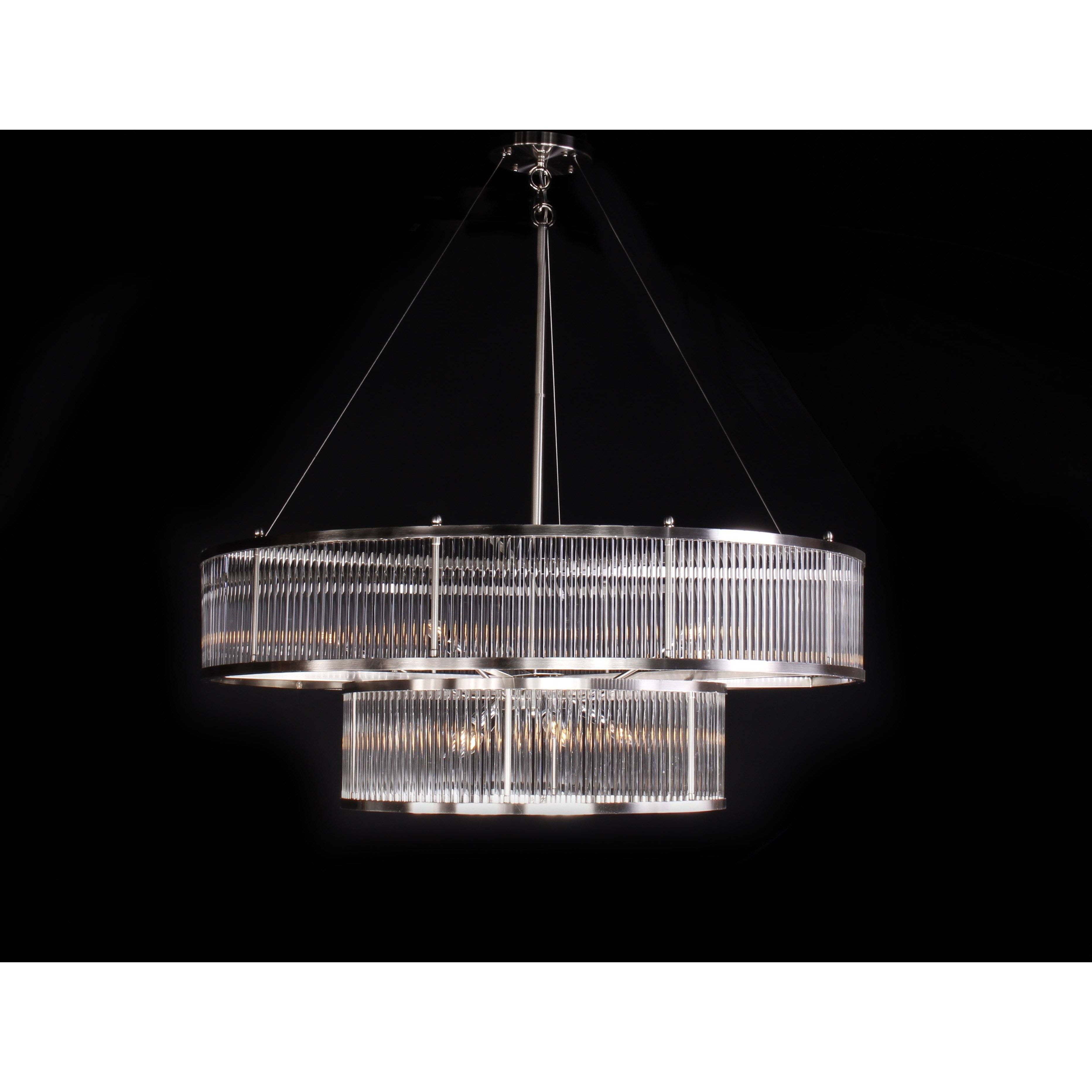 Manor Grande Round Crystal Chandelier - Italian Concept