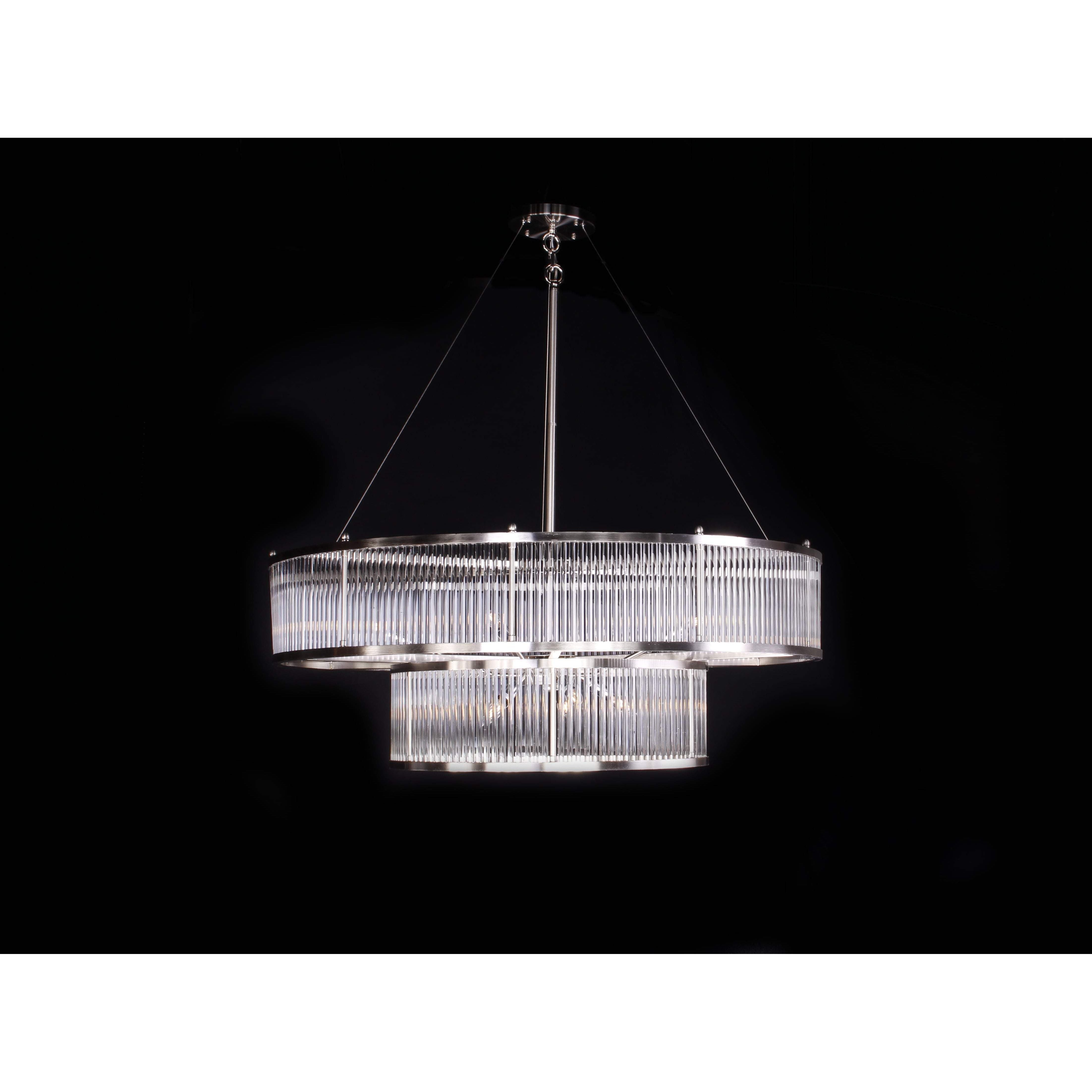 Manor Grande Round Crystal Chandelier - Italian Concept