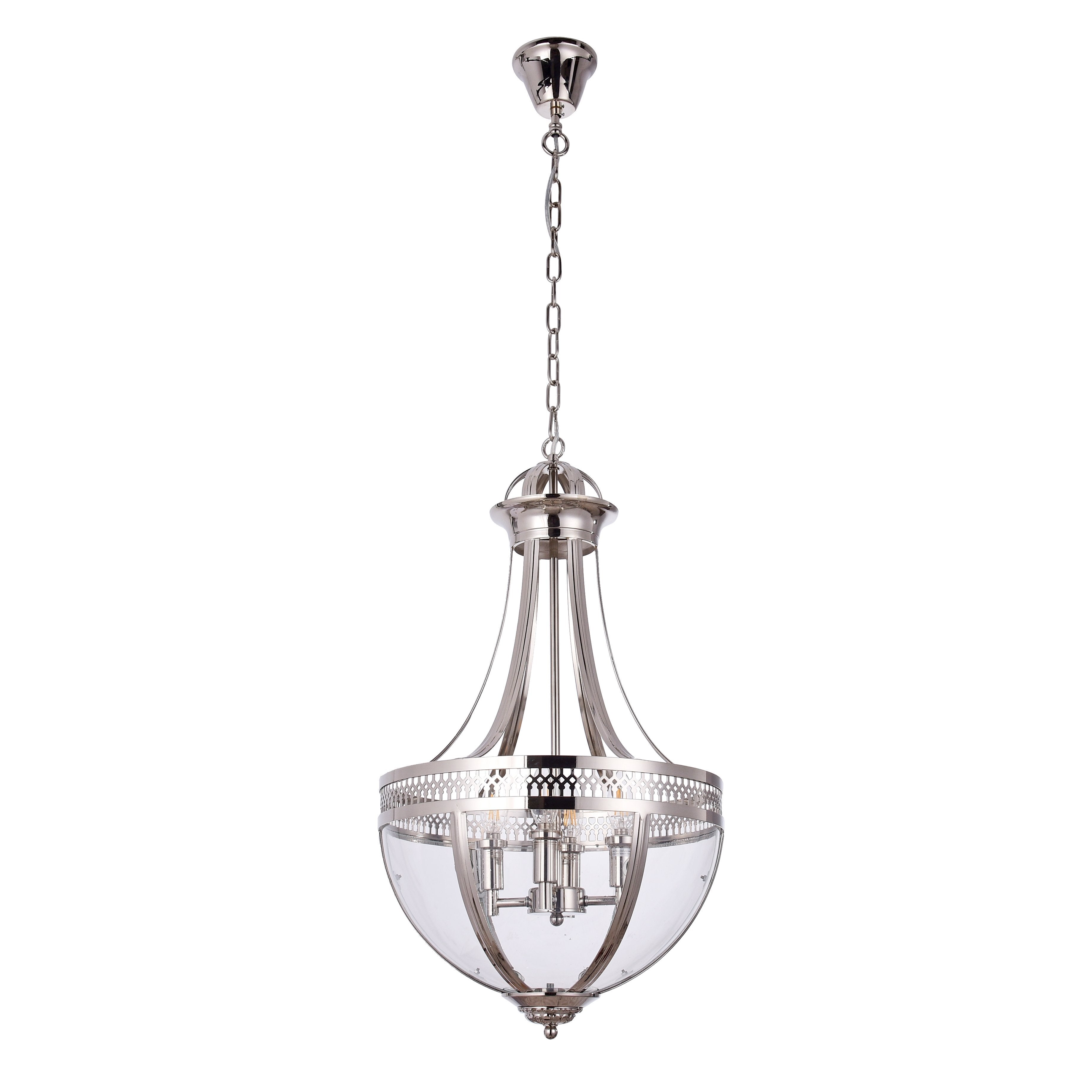 19C Victorian Hotel Empire Pendant Light - Italian Concept -