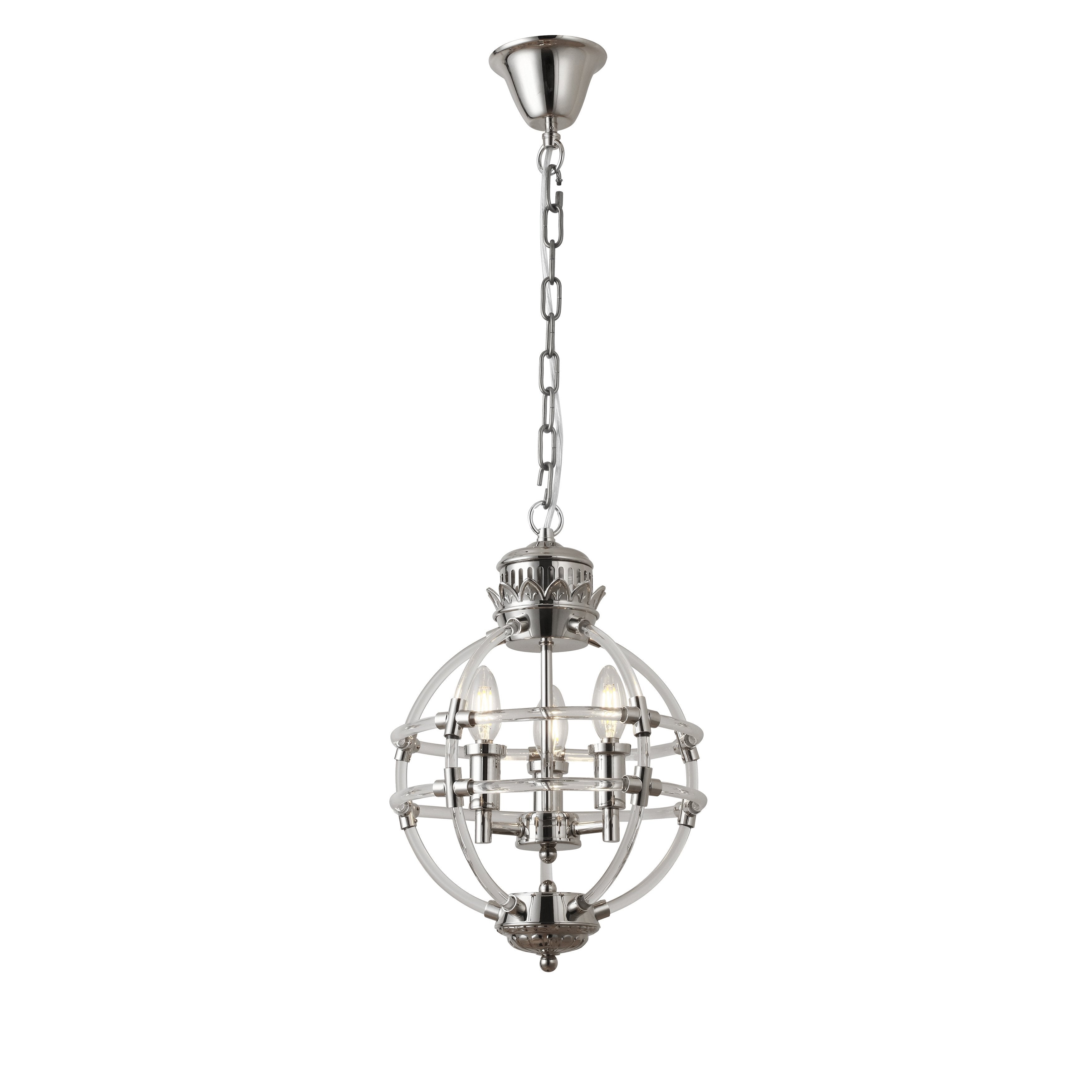 Frasier Glass Globe Hotel Pendant Light - Italian Concept