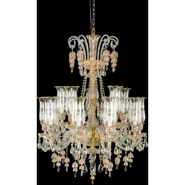 Marbella Garnier Crystal Chandelier - Italian Concept