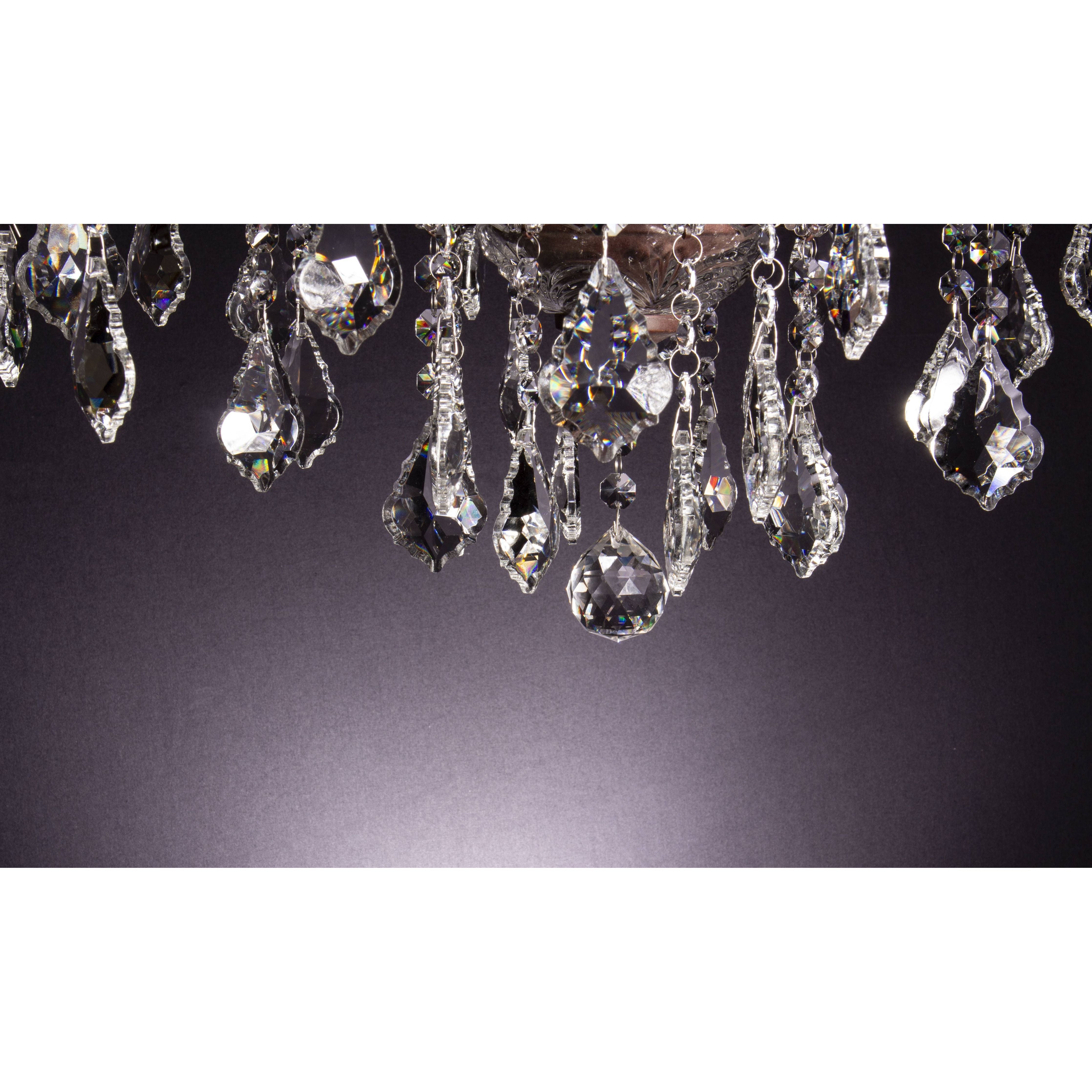 8 Light Maria Theresa Crystal Chandelier - Italian Concept -