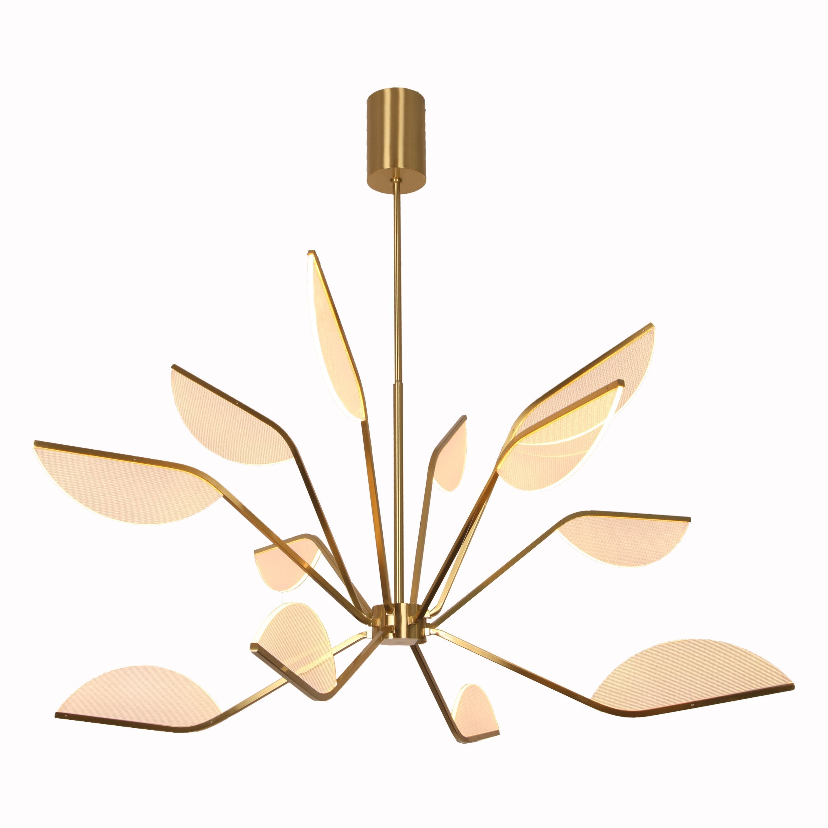 Chiari Flower Leaf LED Chandelier - Italian Concept -