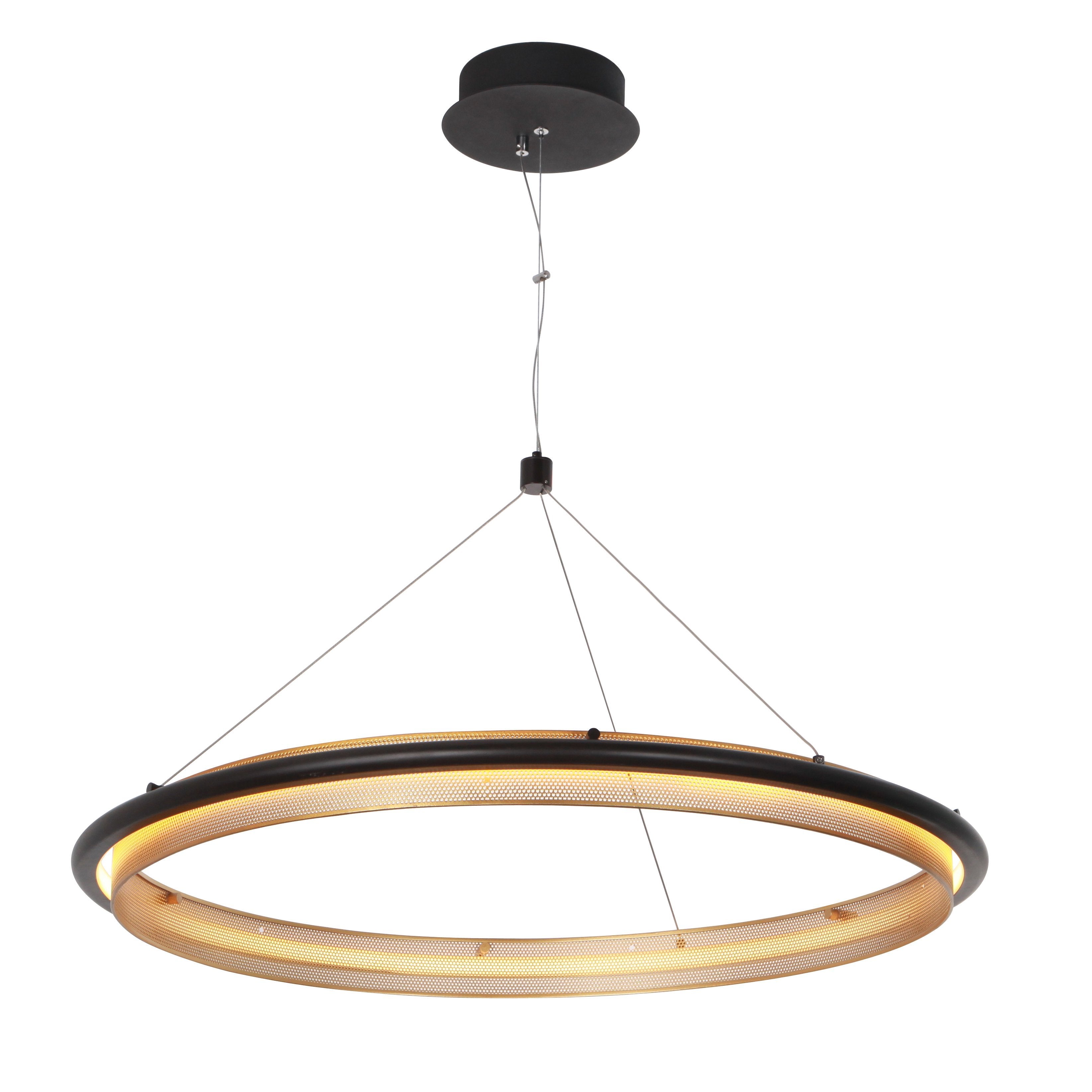 Machina Industrial Round Ring LED Chandelier - Italian Concept