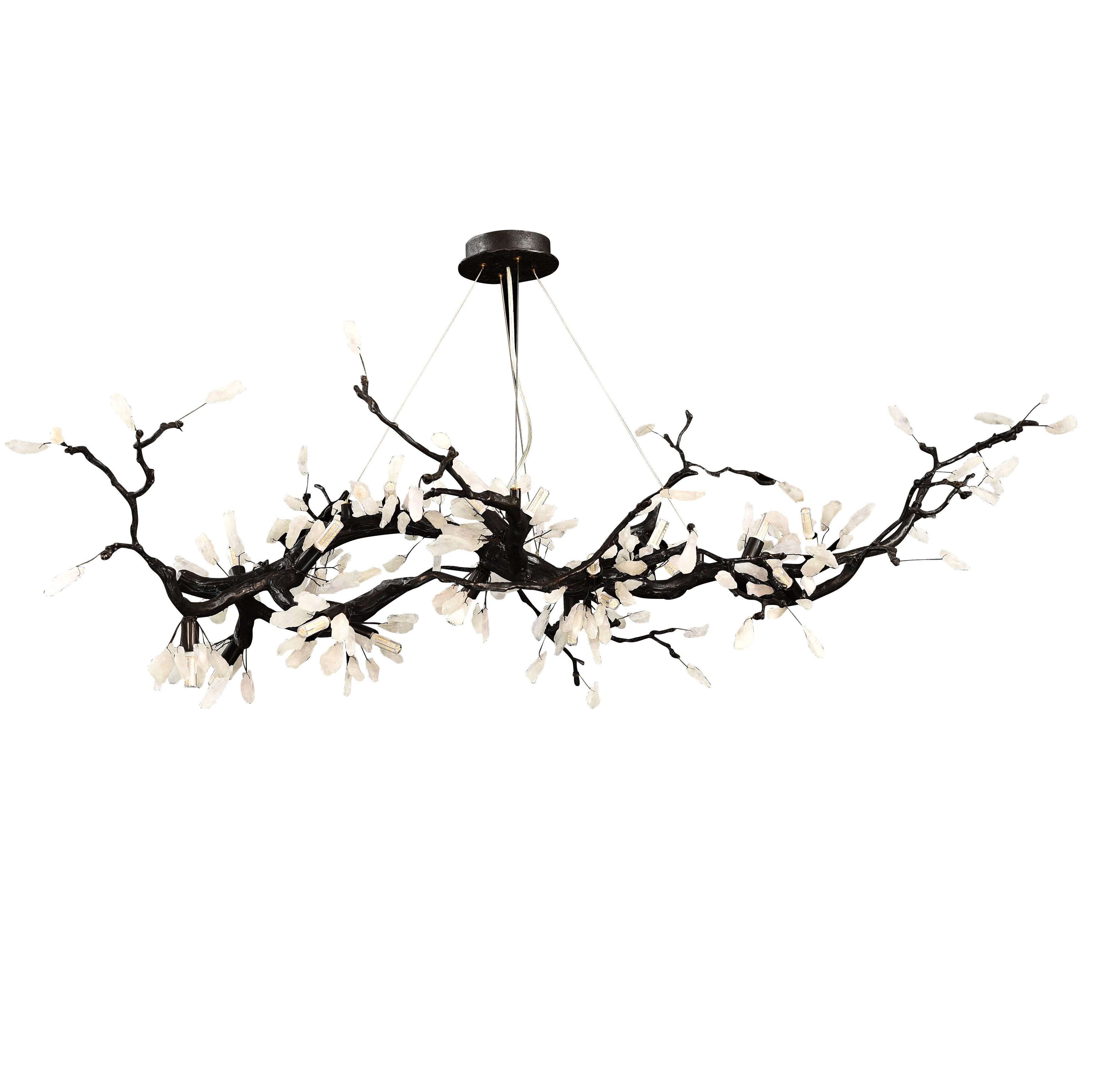 Japanese Blossom Branching Tree Chandelier - Italian Concept -