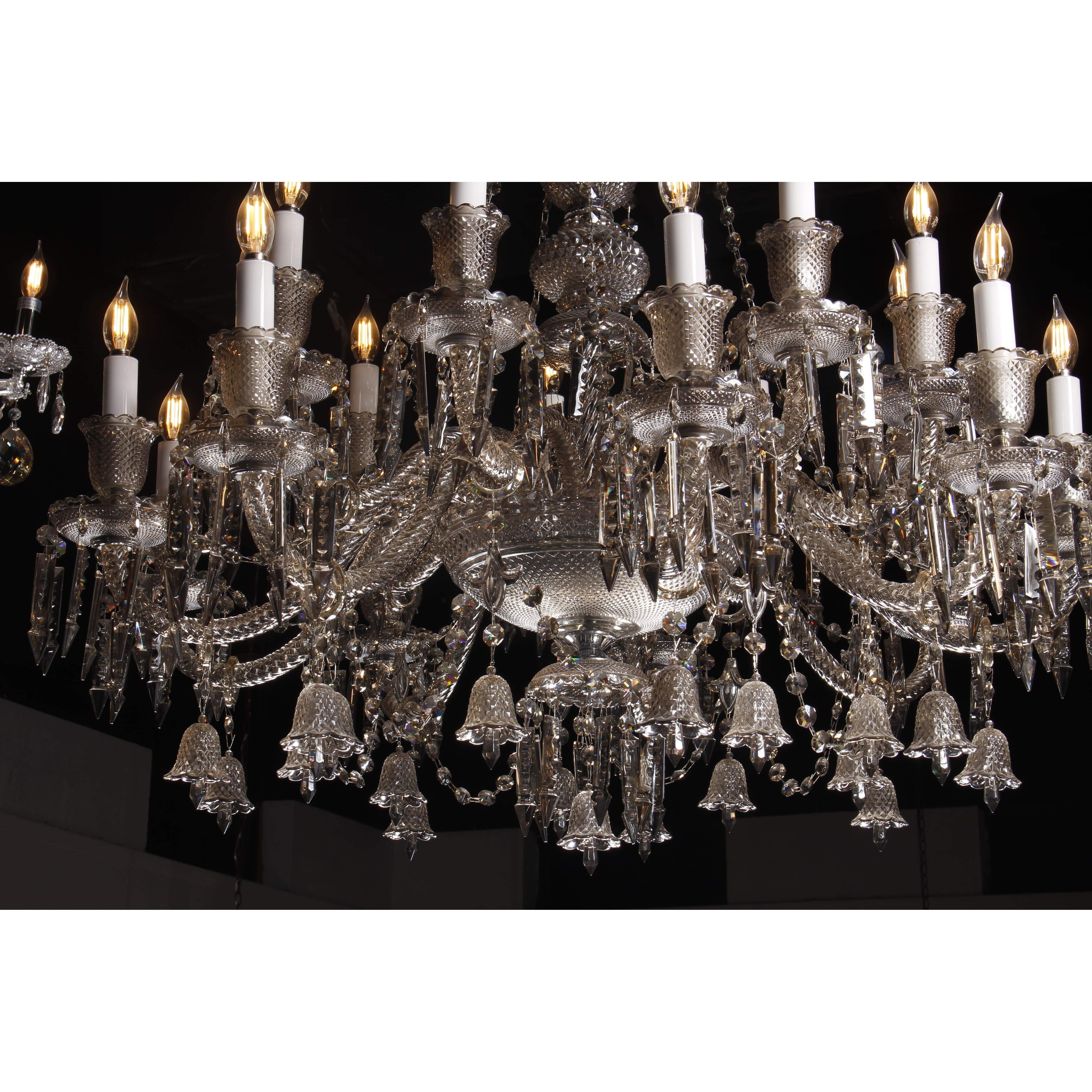 18 Light Antoinette Crystal Chandelier - Italian Concept -