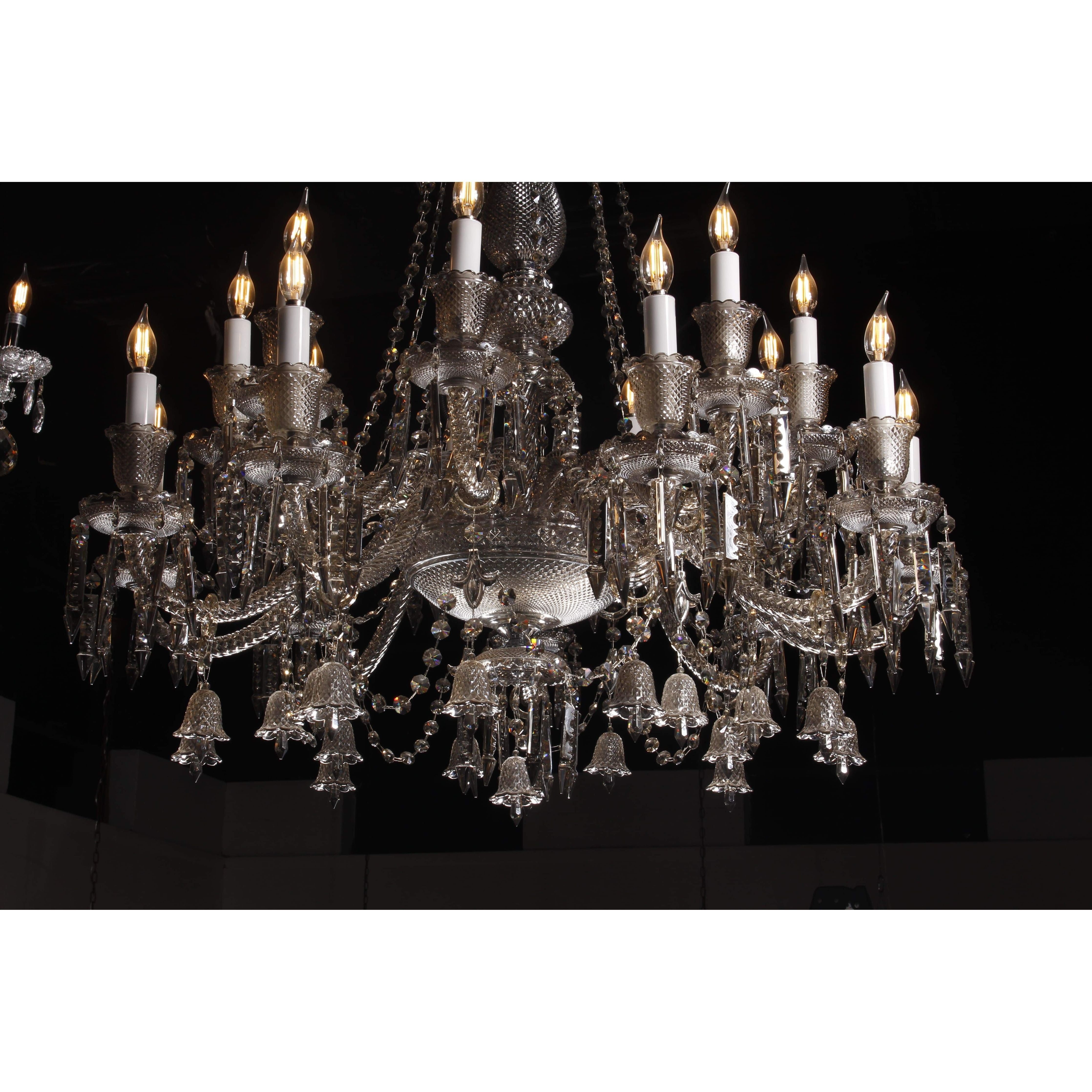 18 Light Antoinette Crystal Chandelier - Italian Concept -