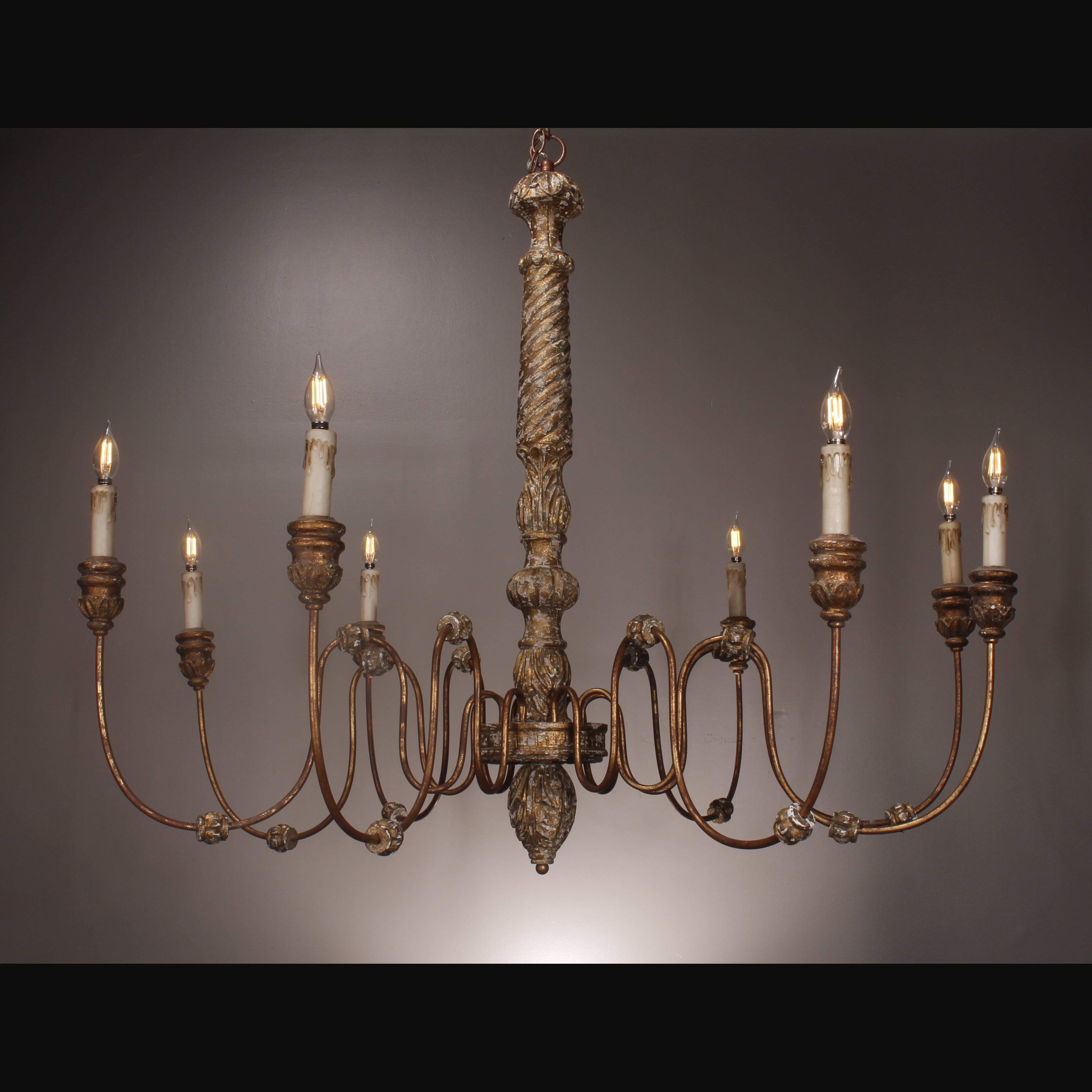 Weathered Lena Chandelier - Italian Concept
