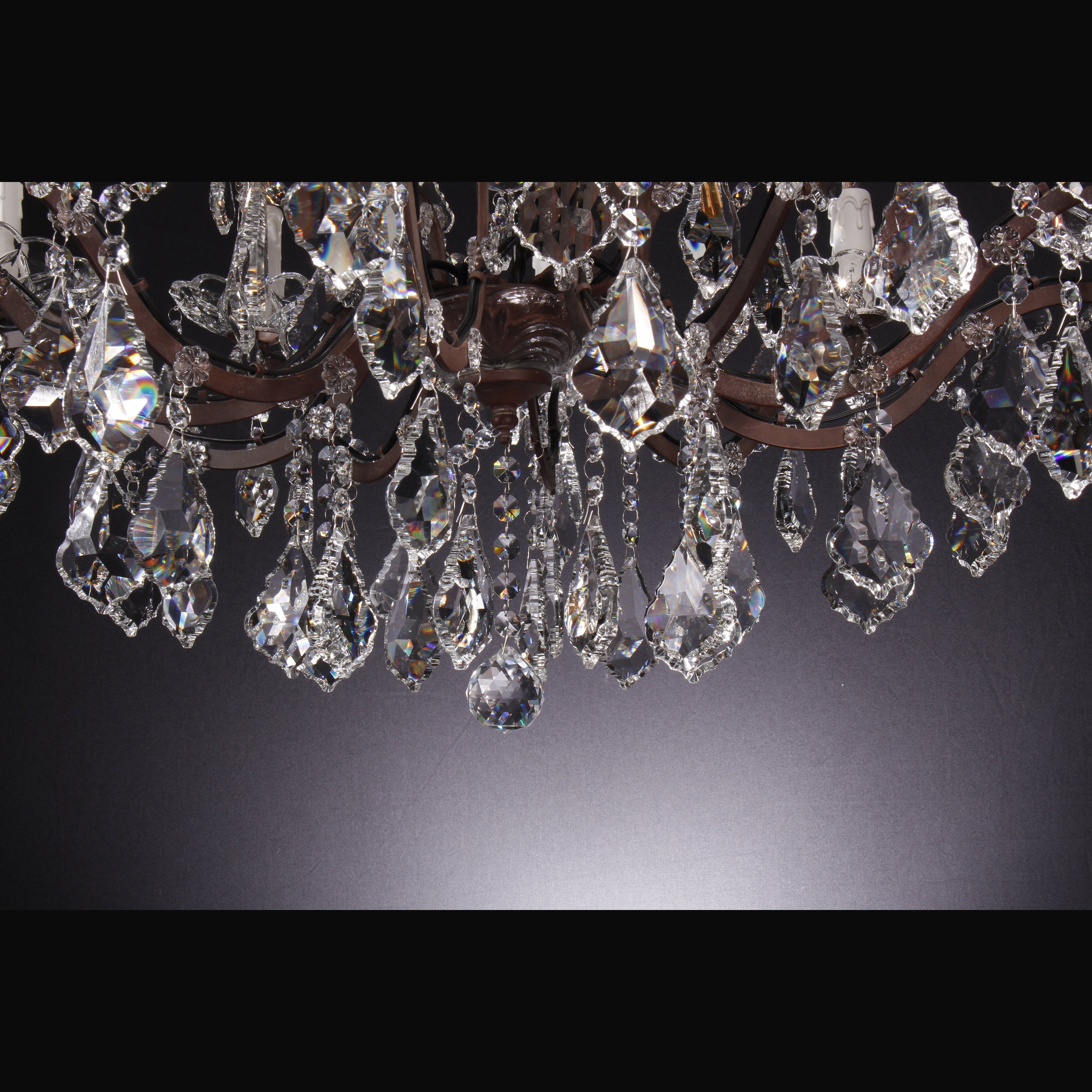 18 Light Maria Theresa Crystal Chandelier - Italian Concept -