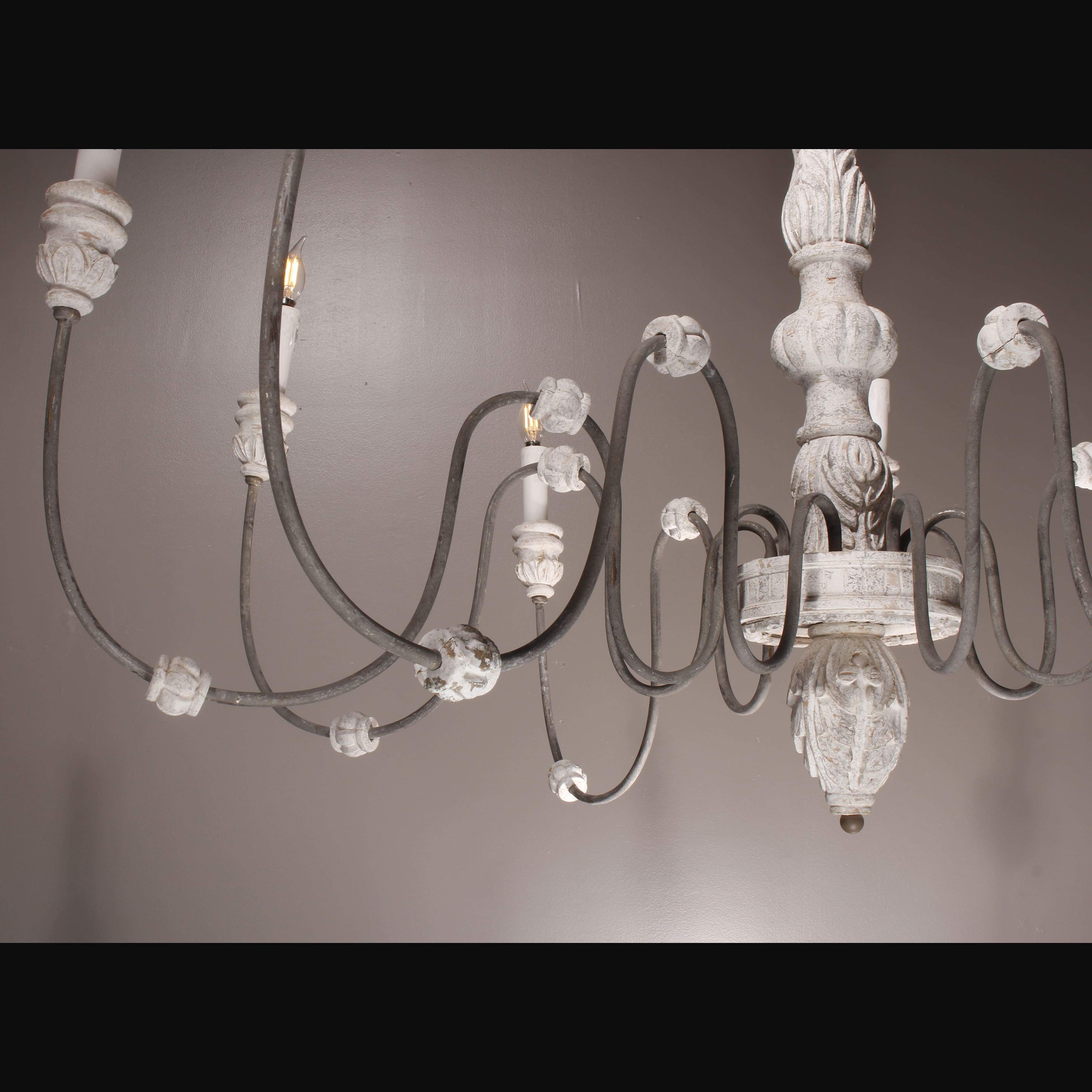Weathered Lena Chandelier - Italian Concept