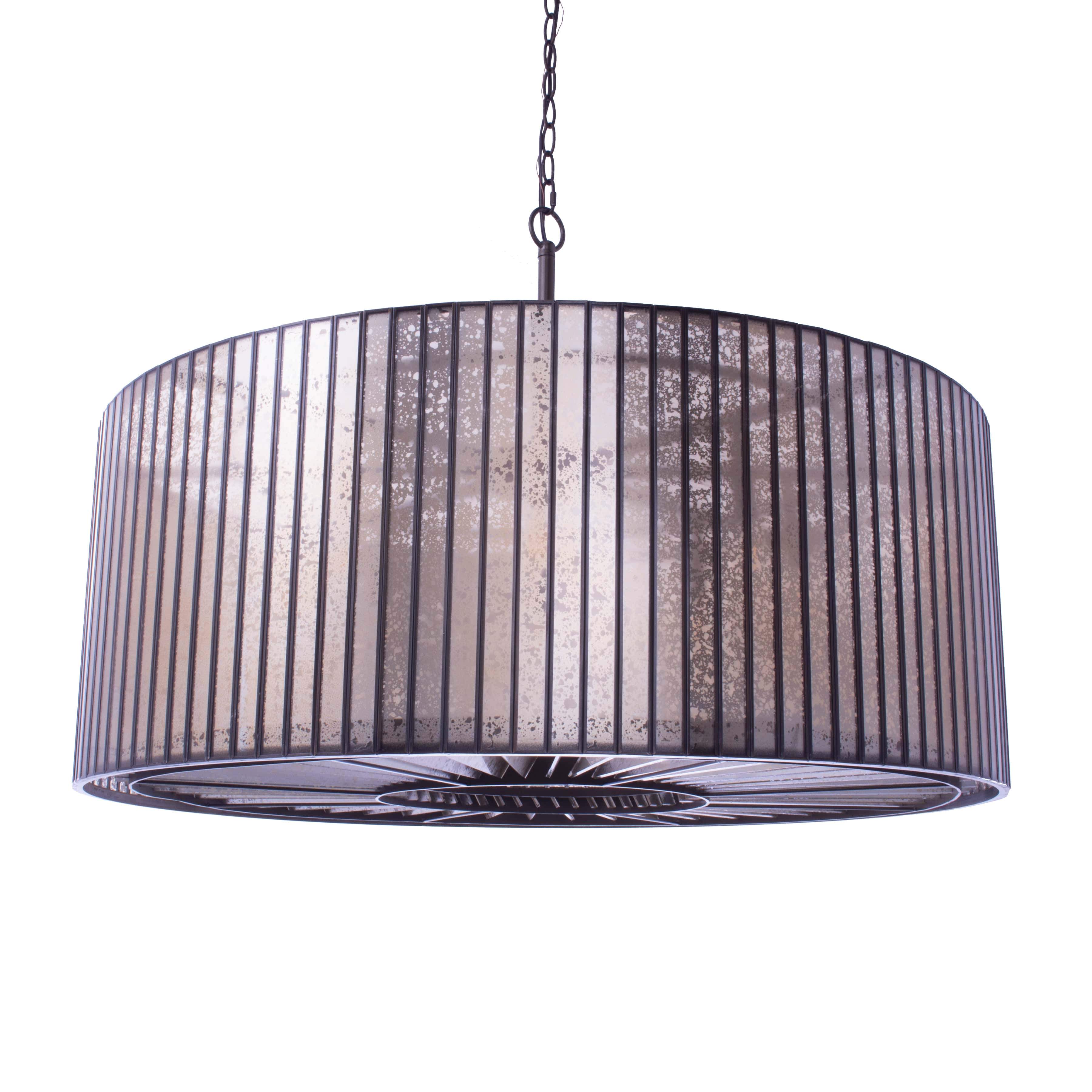 Round Mercury Glass Chandelier - Italian Concept