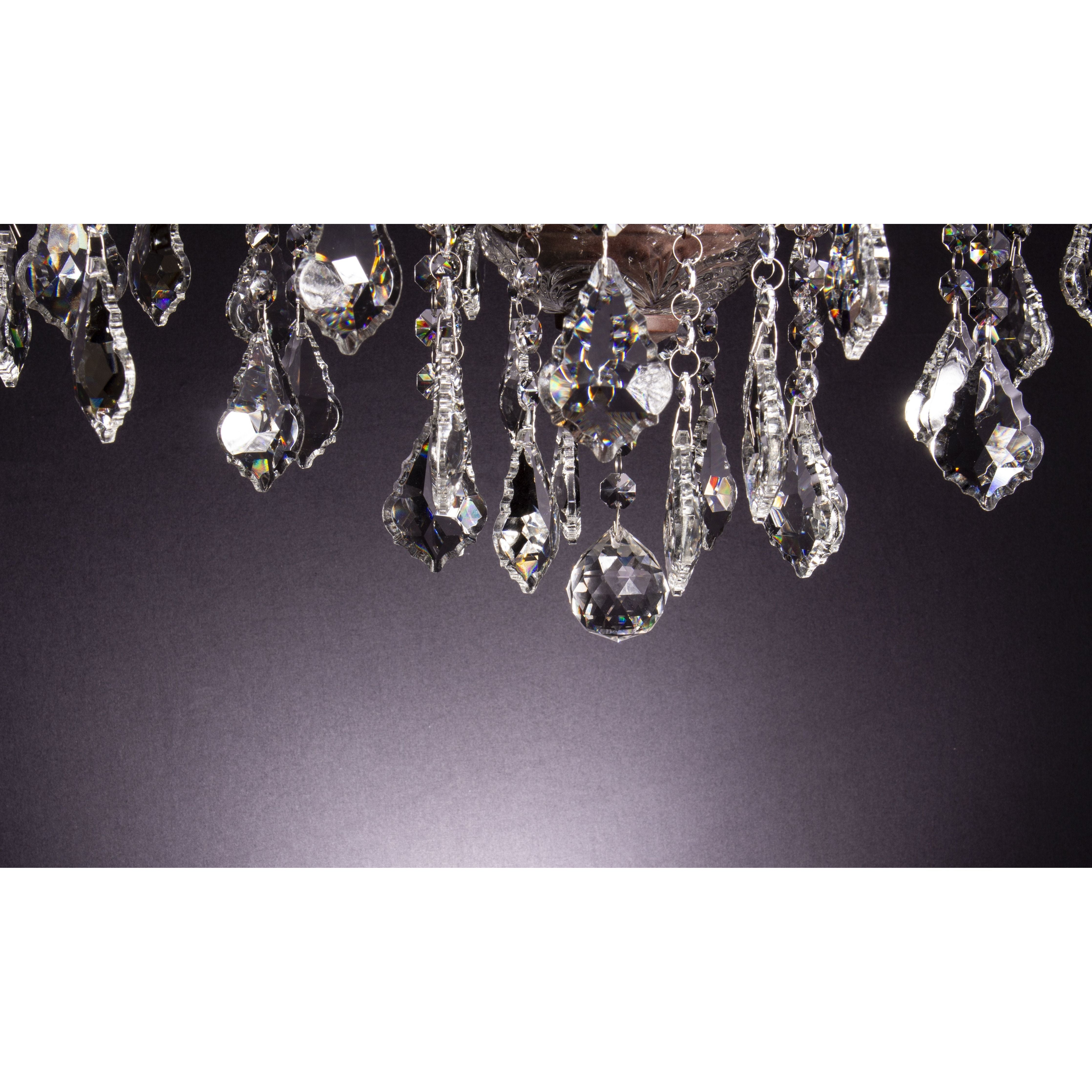 12 Light Maria Theresa Crystal Chandelier - Italian Concept -