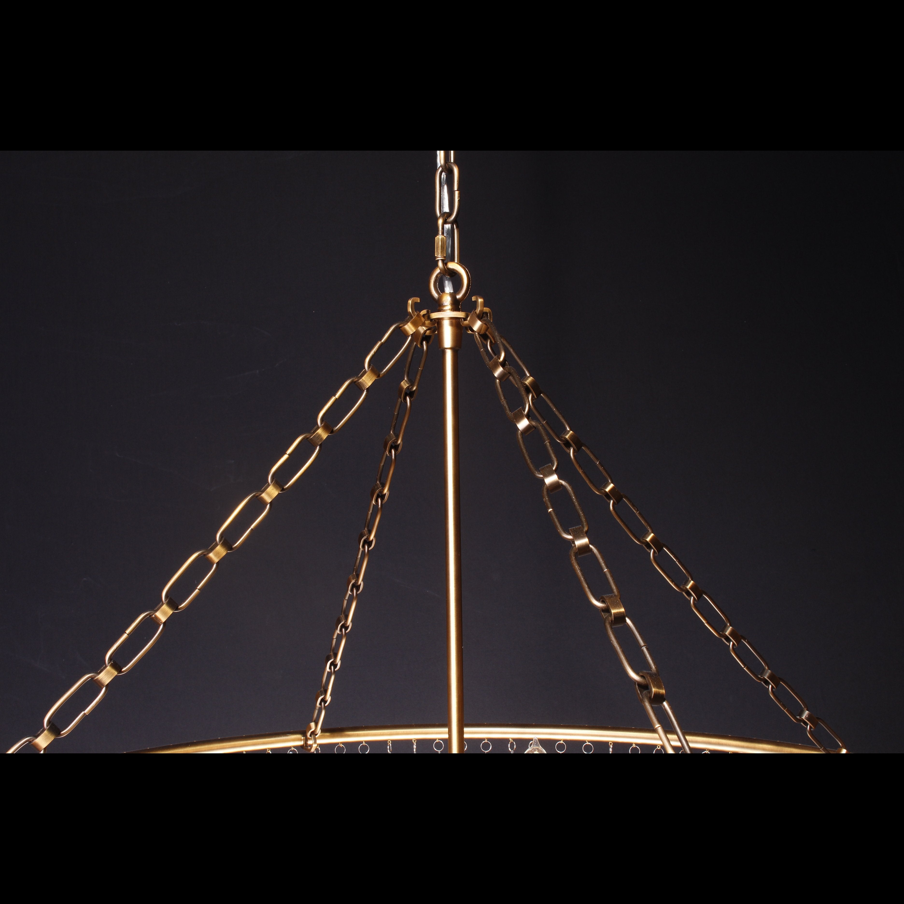 Abella 3-Tier Beaded Crystal Chandelier - Italian Concept -