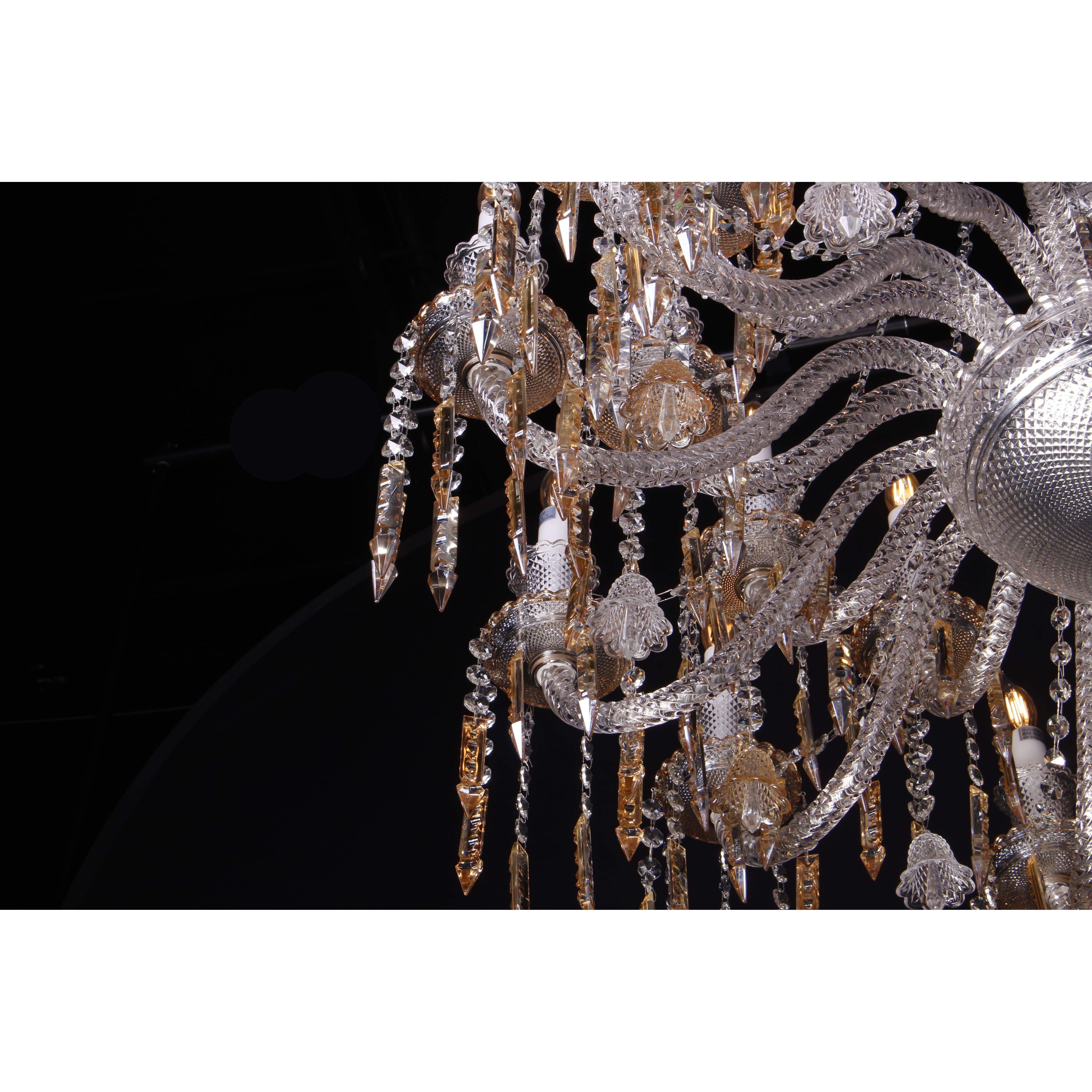 36 Light Antoinette Crystal Chandelier - Italian Concept -