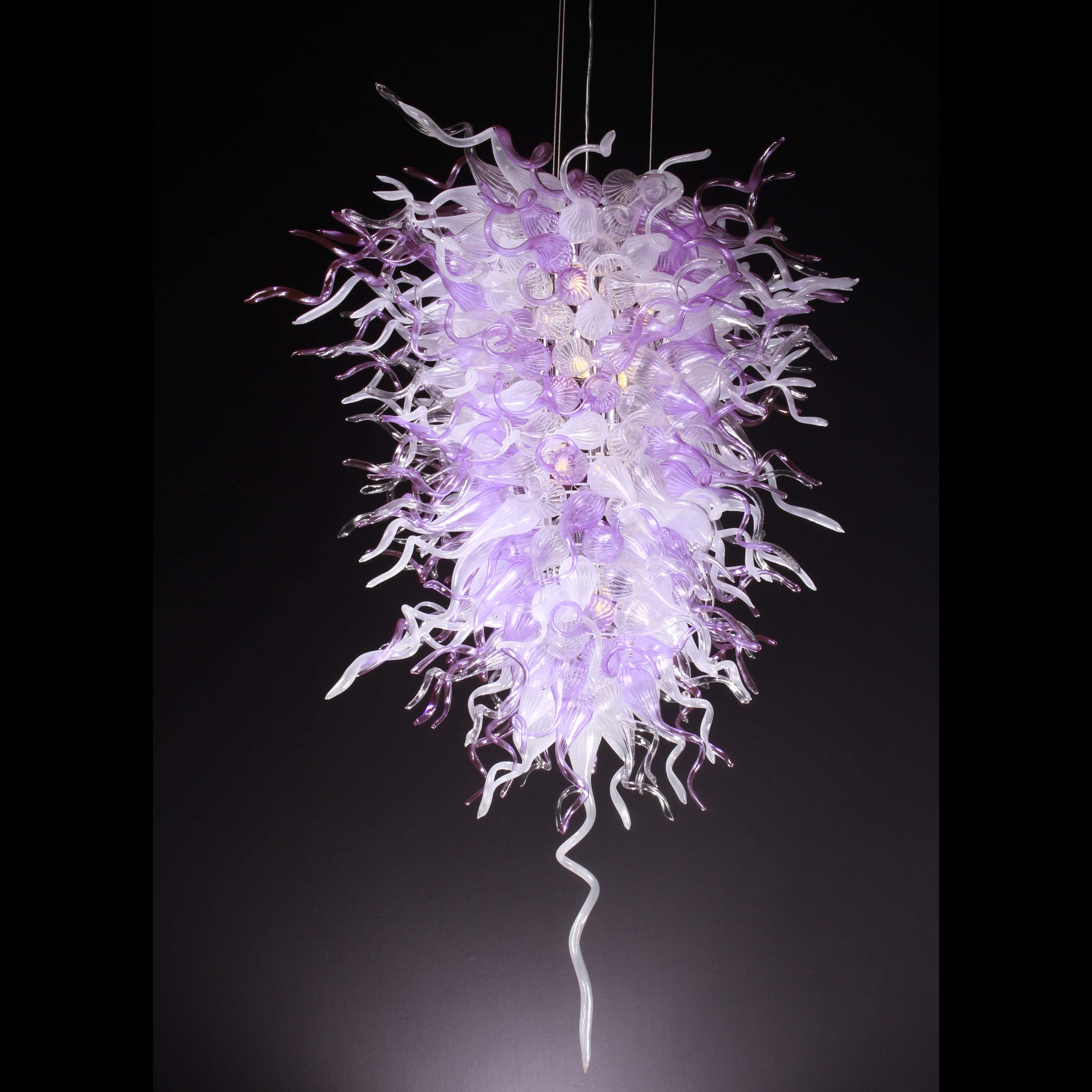 MultiColor Lincoln Murano Sputnik Glass 30" Wide Chandelier - Italian Concept -