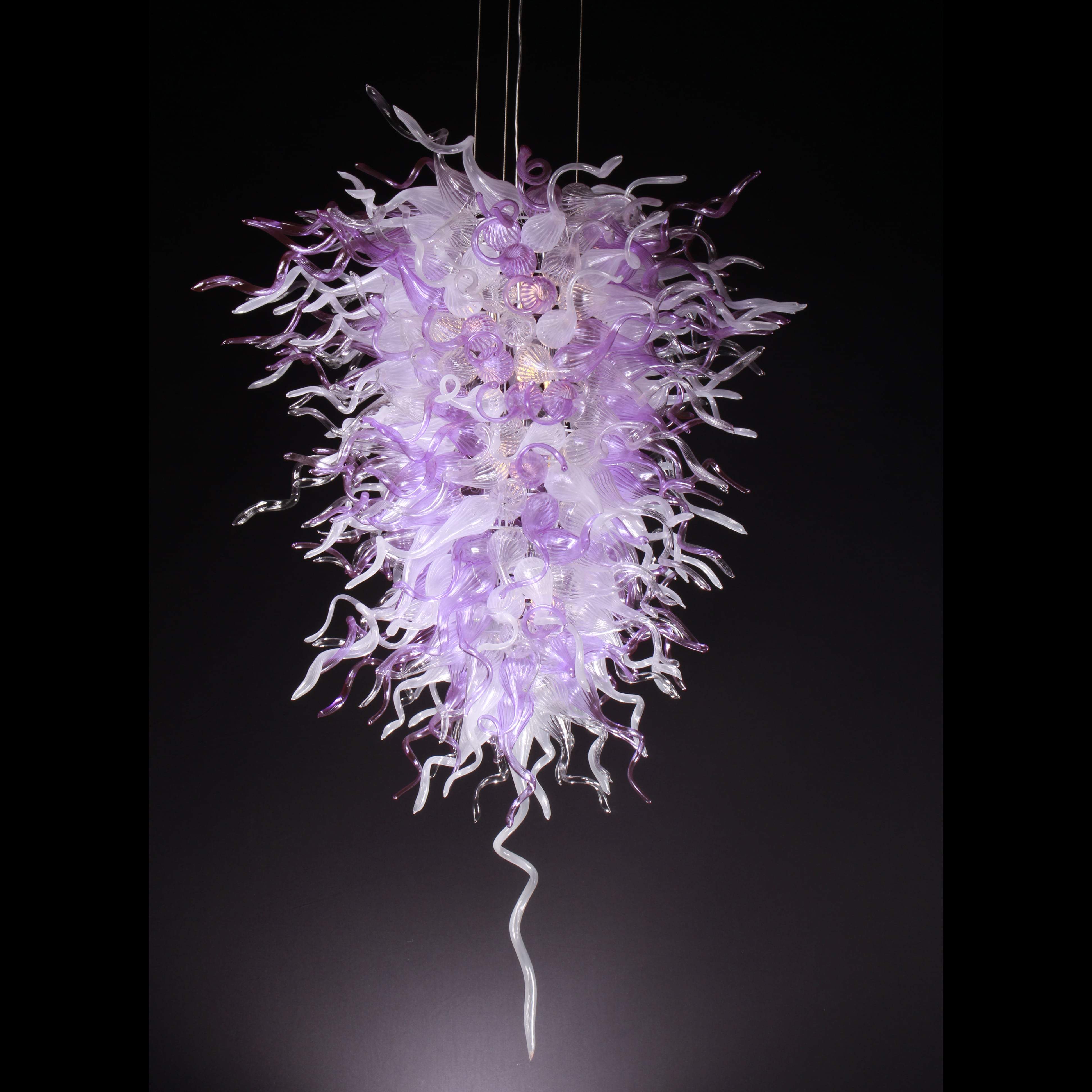 MultiColor Lincoln Murano Sputnik Glass 30" Wide Chandelier - Italian Concept -