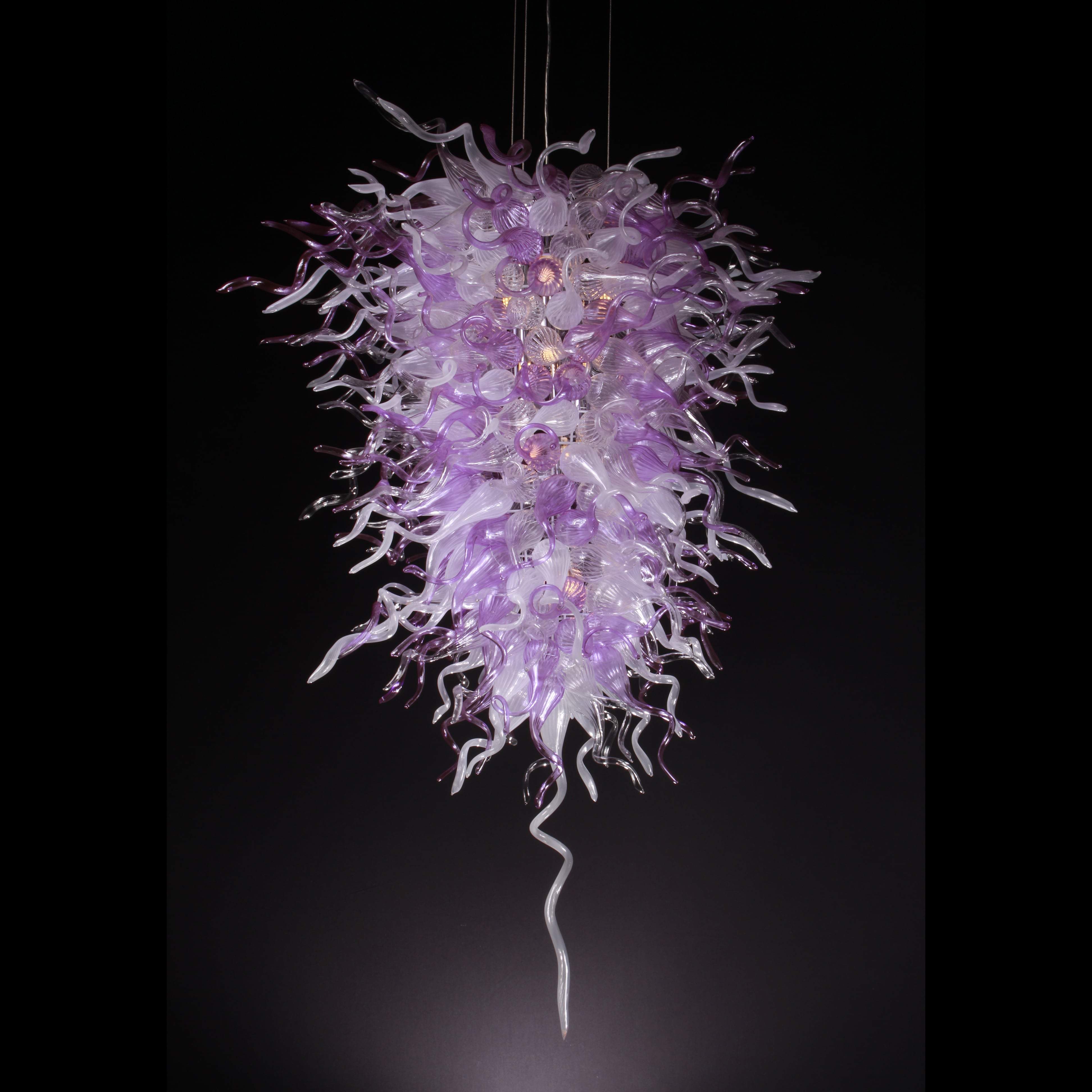 MultiColor Lincoln Murano Sputnik Glass 30" Wide Chandelier - Italian Concept -