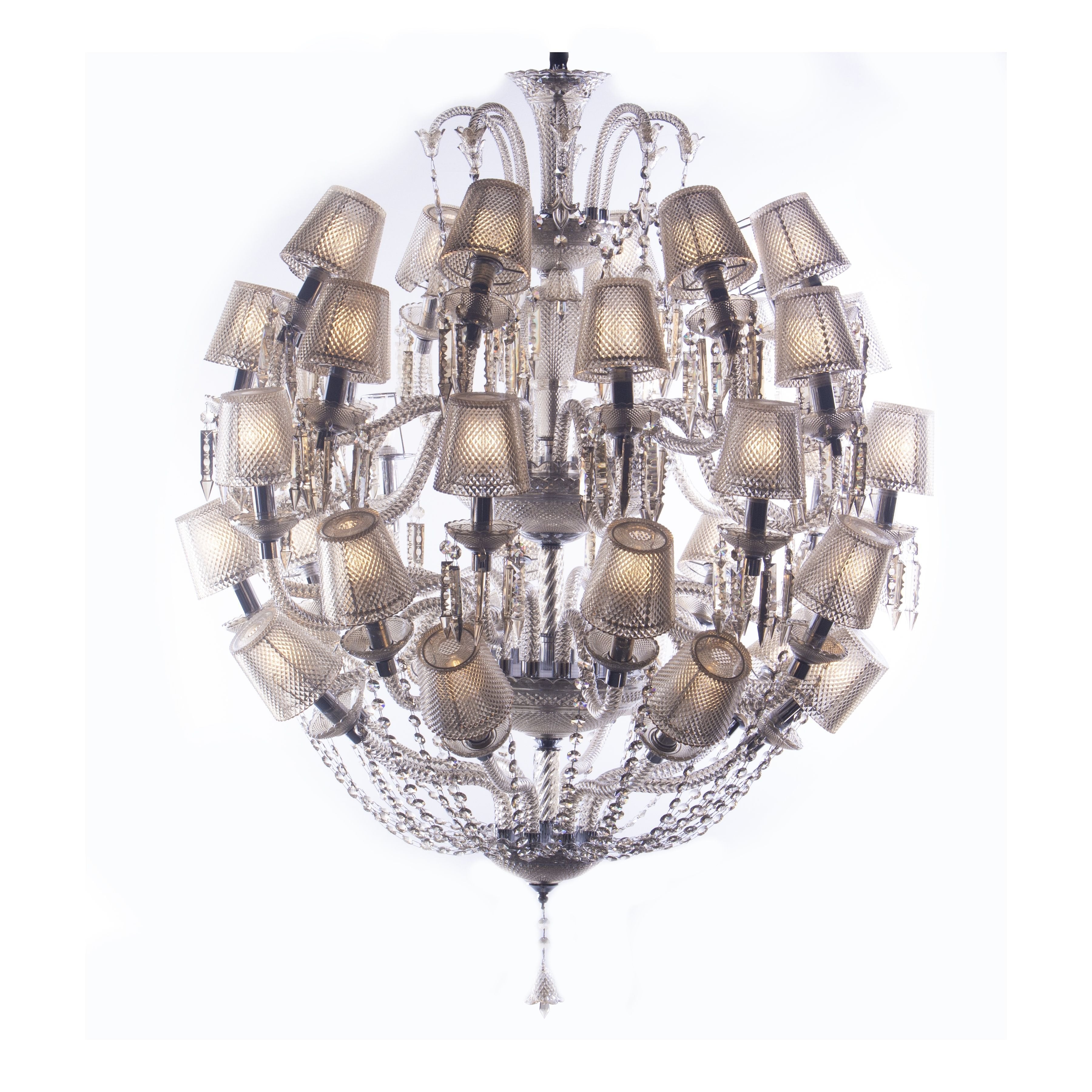 Adeline Round 40L Crystal Chandelier - Italian Concept -