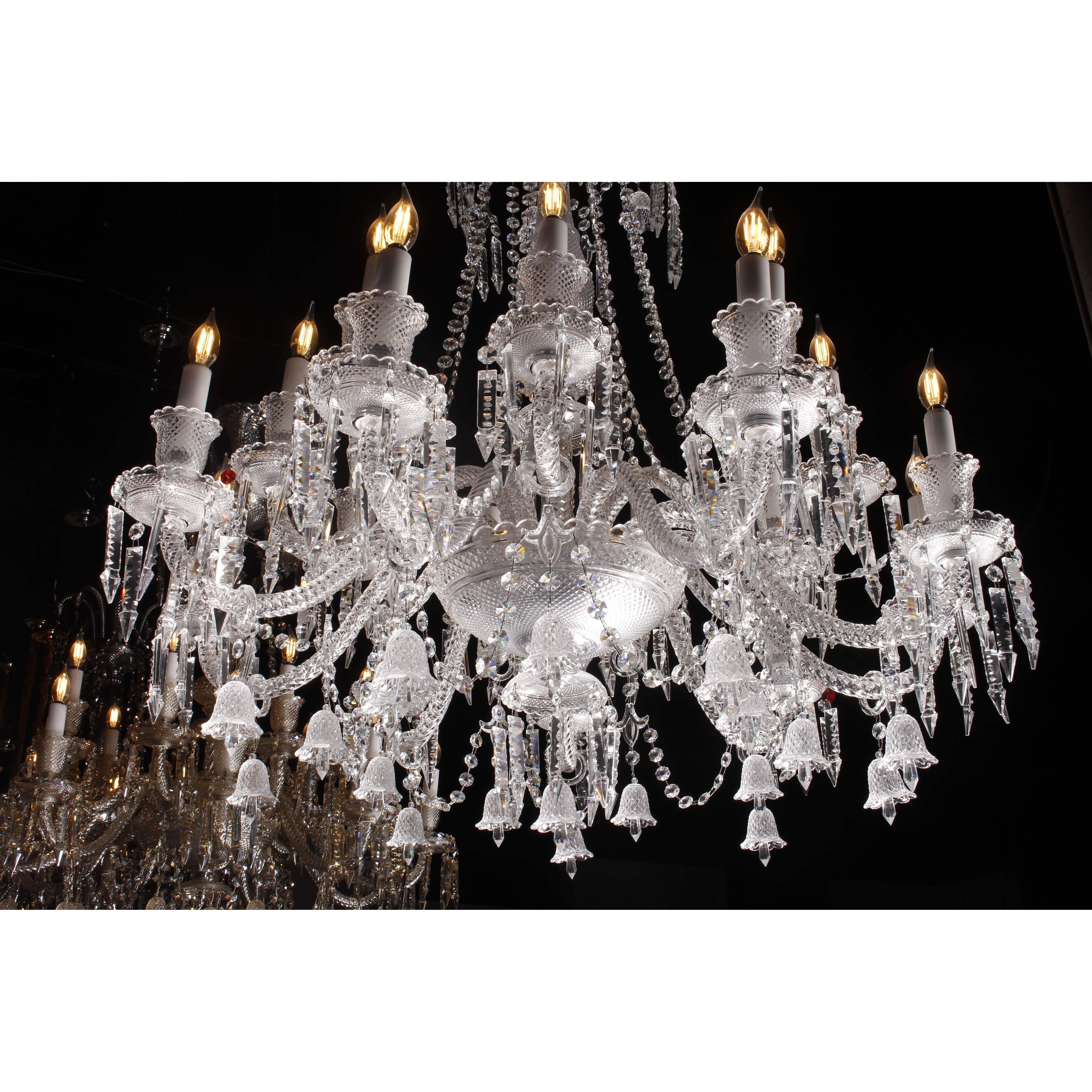 18 Light Antoinette Crystal Chandelier - Italian Concept -