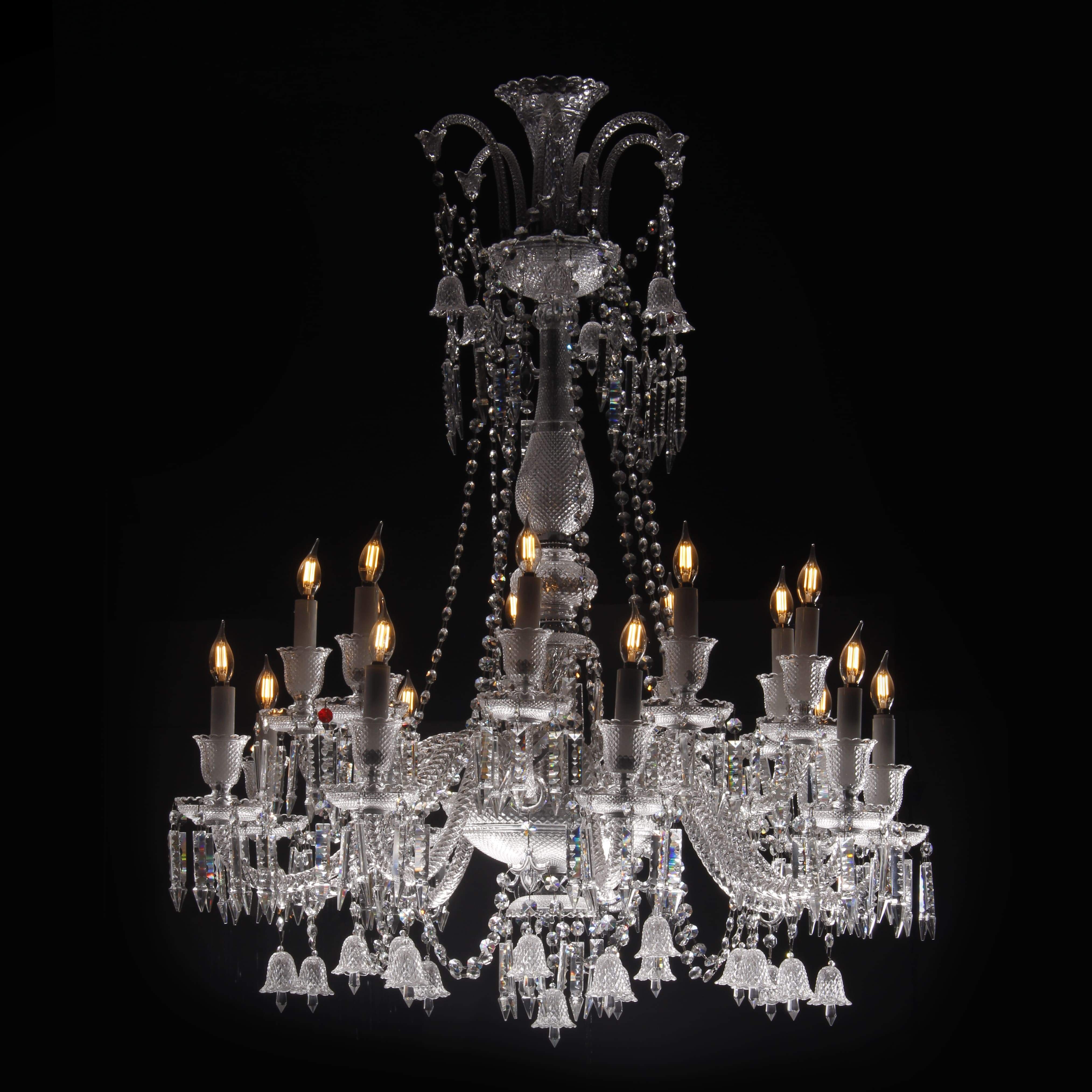 24L Antoinette Chandelier - Italian Concept -