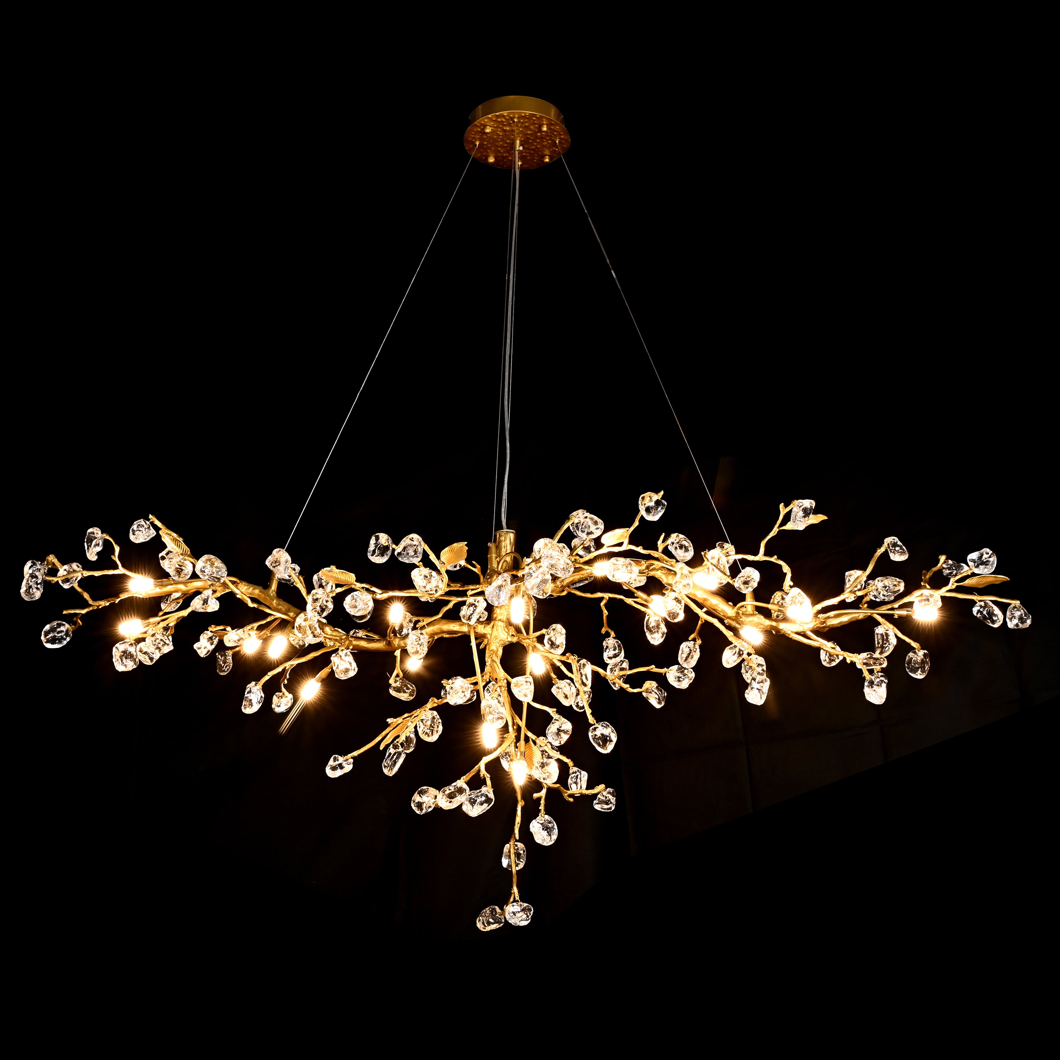 Cherry Blossom Branching Tree Chandelier - Italian Concept
