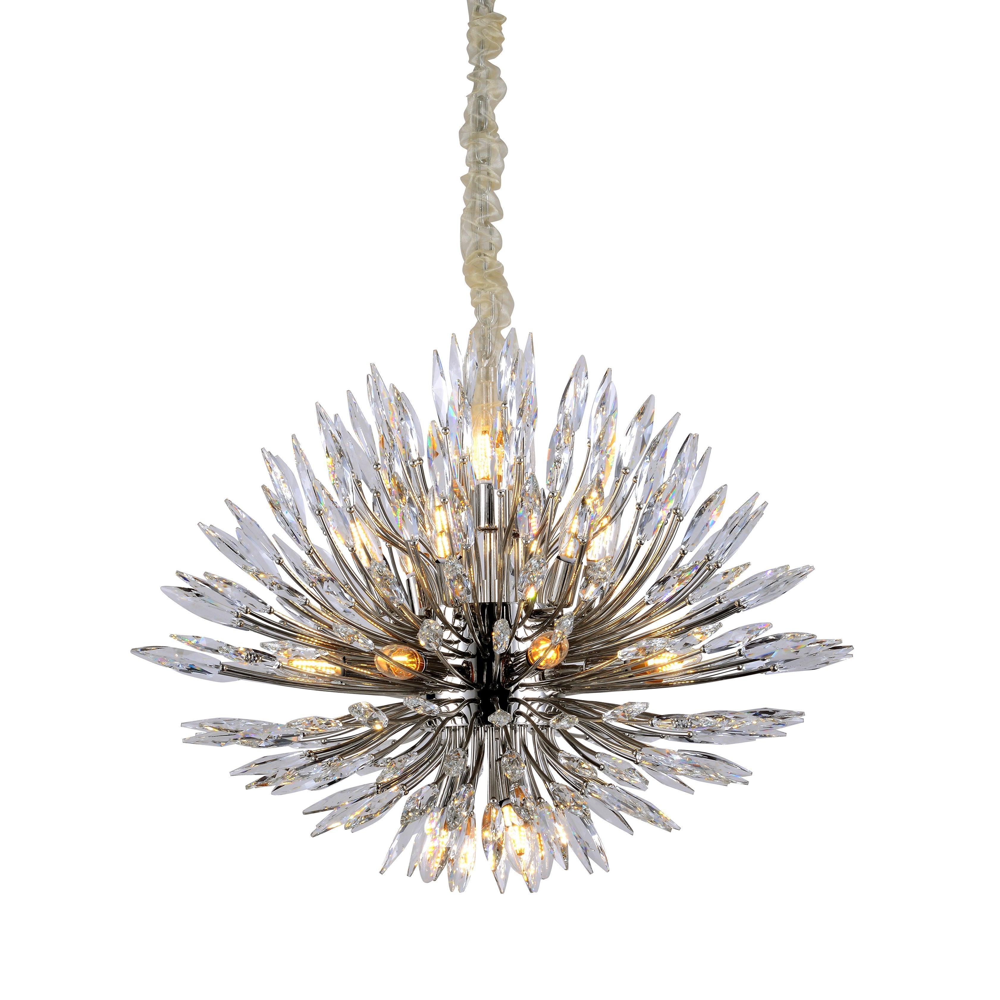 Lily Starburst Crystal Sputnik Chandelier - Italian Concept