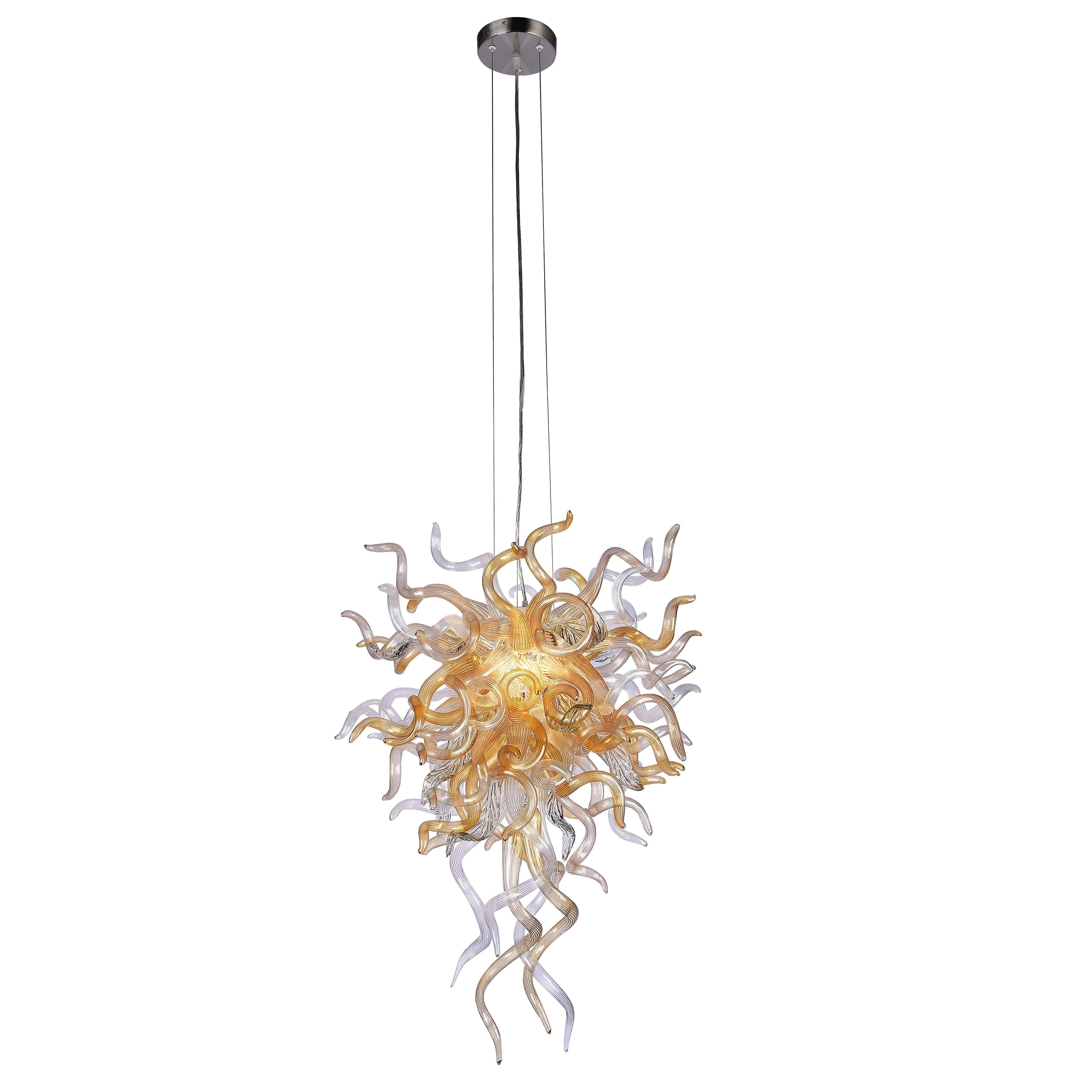 MultiColor Lincoln Murano Sputnik Glass 30" Wide Chandelier - Italian Concept -