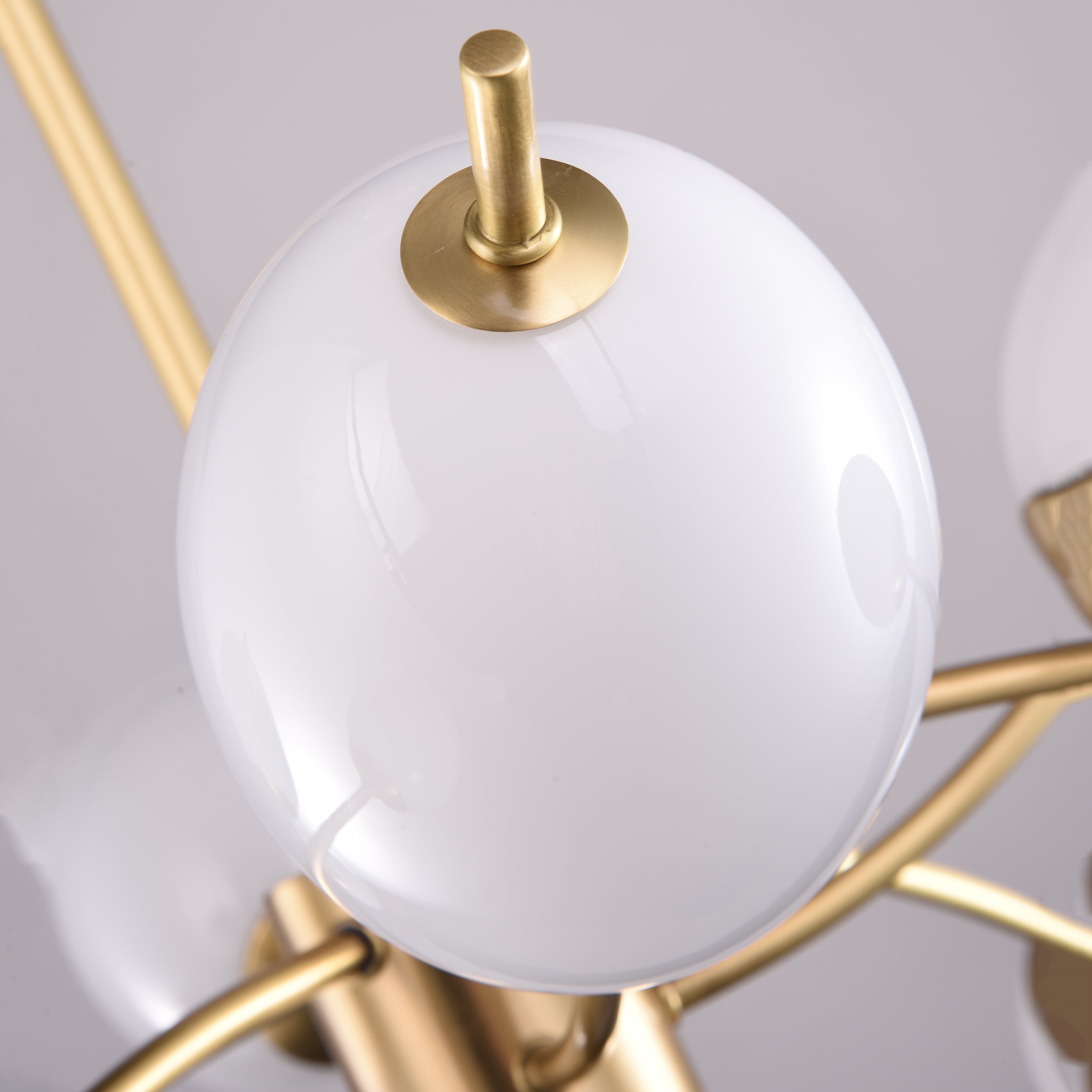 Anthony Branching Glass Globe Chandelier - Italian Concept -