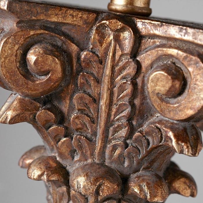 18th C. Aris Table Lamp With Shade - Italian Concept -