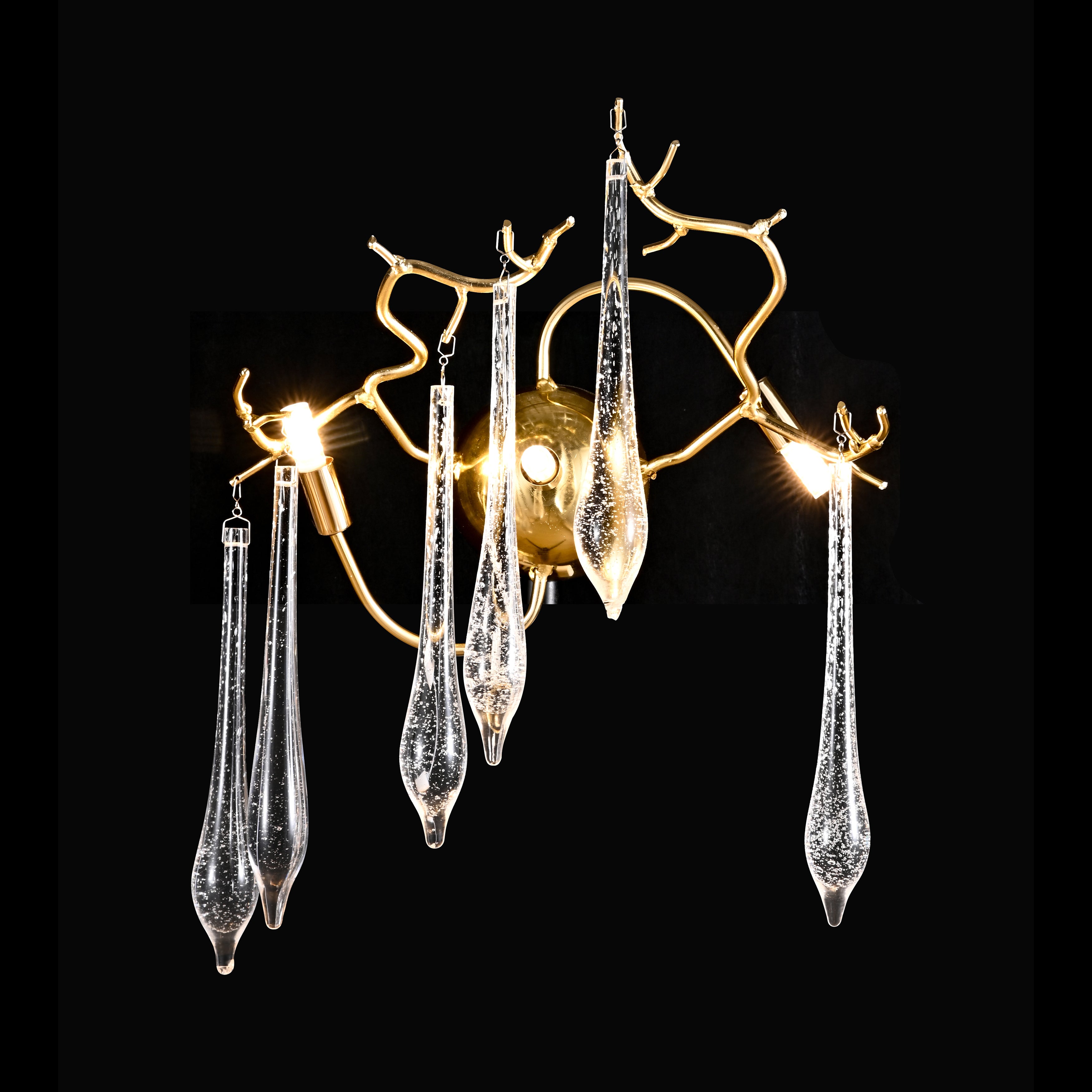 Lukas Organic Branching Teardrop Sconce - Italian Concept -