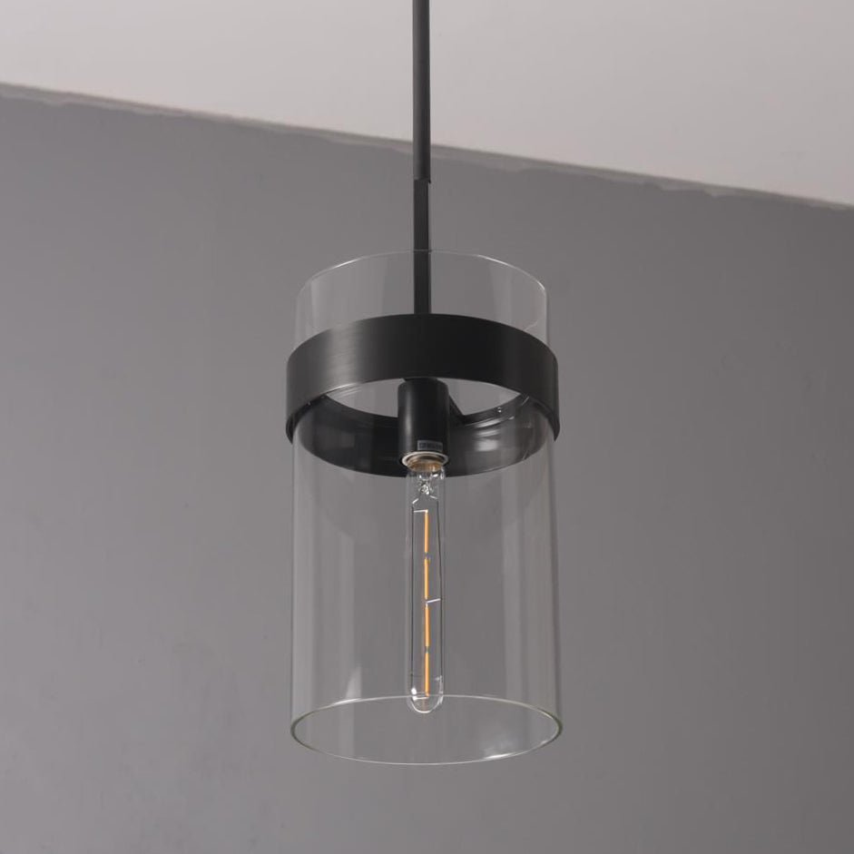 Armature Cylinder Glass Pendant Light - Italian Concept