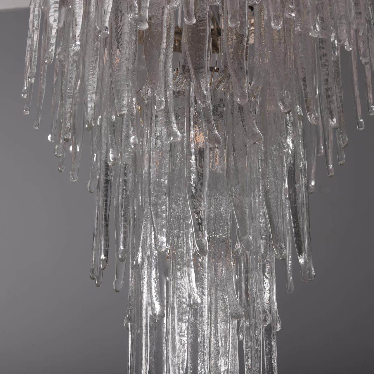 Lebal Waterfall Tubular Foyer Chandelier - Italian Concept