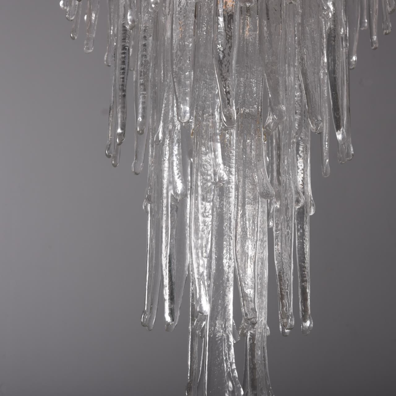 Lebal Waterfall Tubular Foyer Chandelier - Italian Concept
