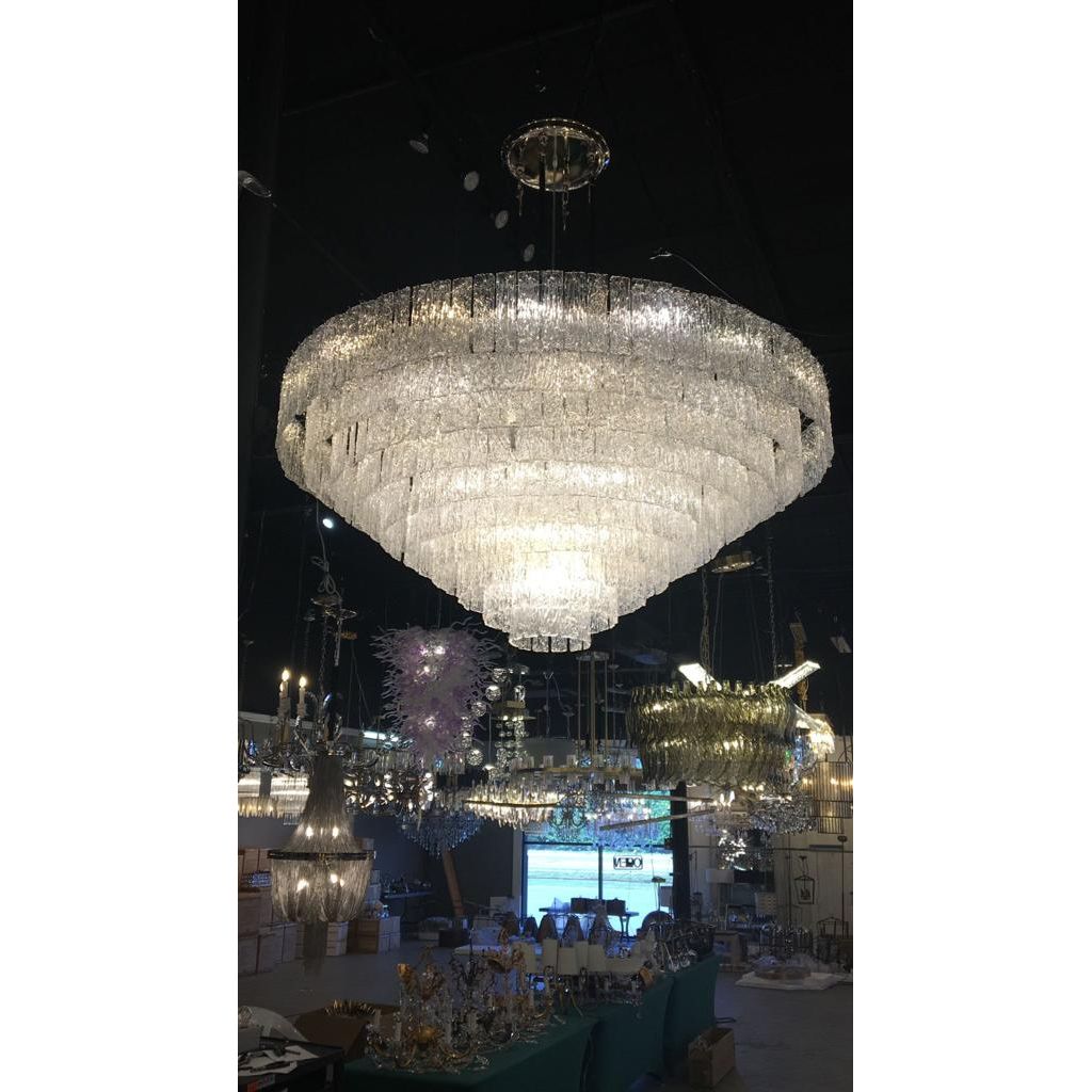 Giovanni Grande 65"W Round Murano Glass Chandelier LT-17434 - Italian Concept -