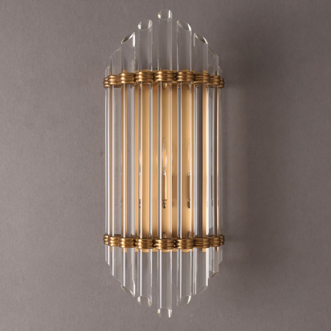 Eminence Tubular Glass Sconce - Italian Concept
