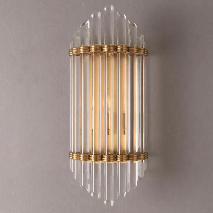 Eminence Tubular Glass Sconce - Italian Concept