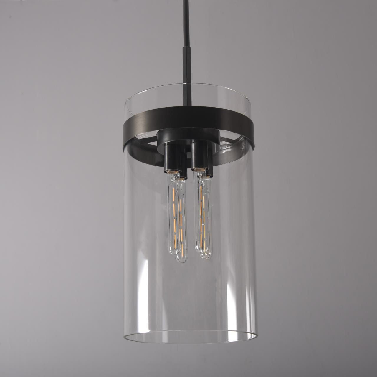 Armature Cylinder Glass Pendant Light - Italian Concept