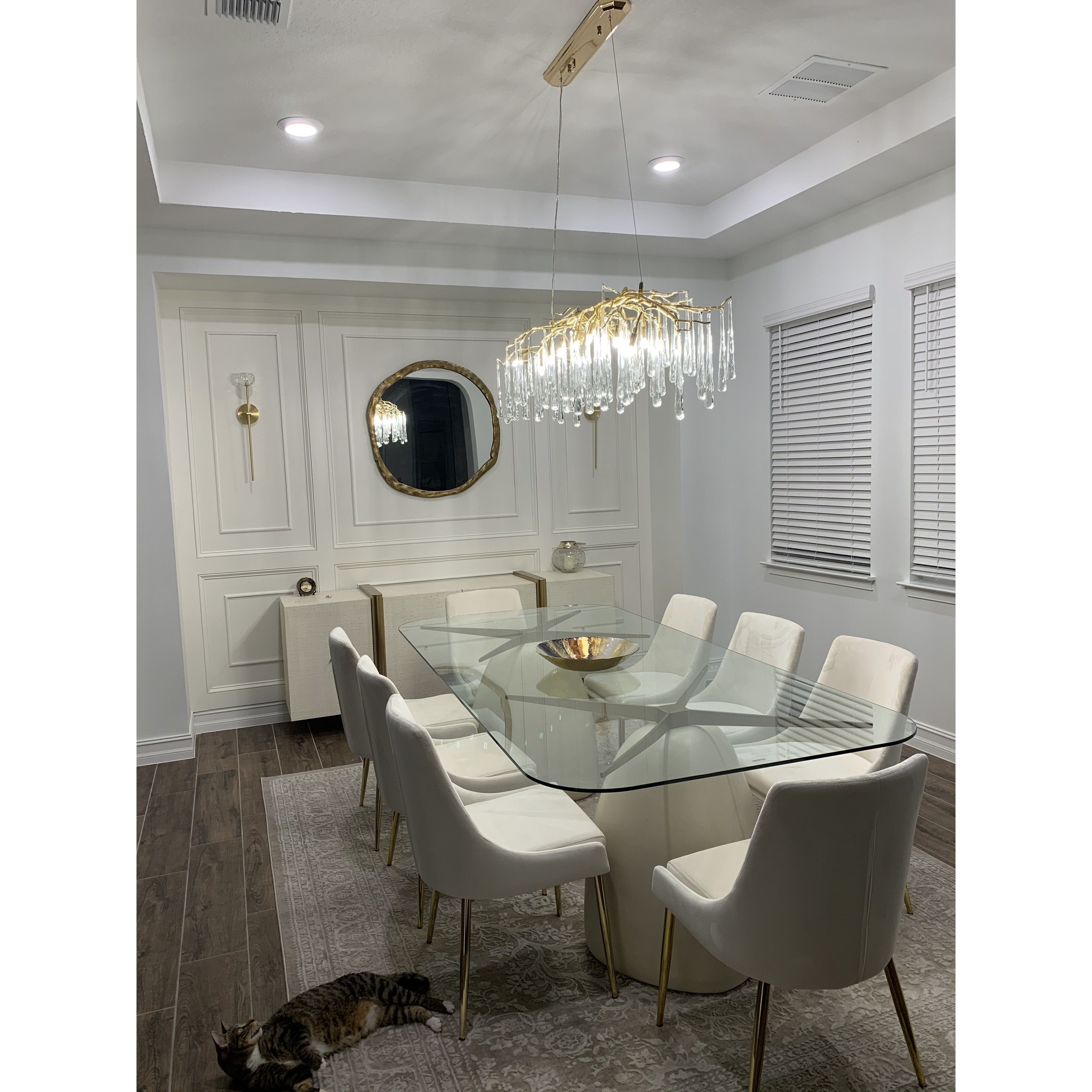 Lukas Linear Organic Branching Chandelier - Italian Concept -