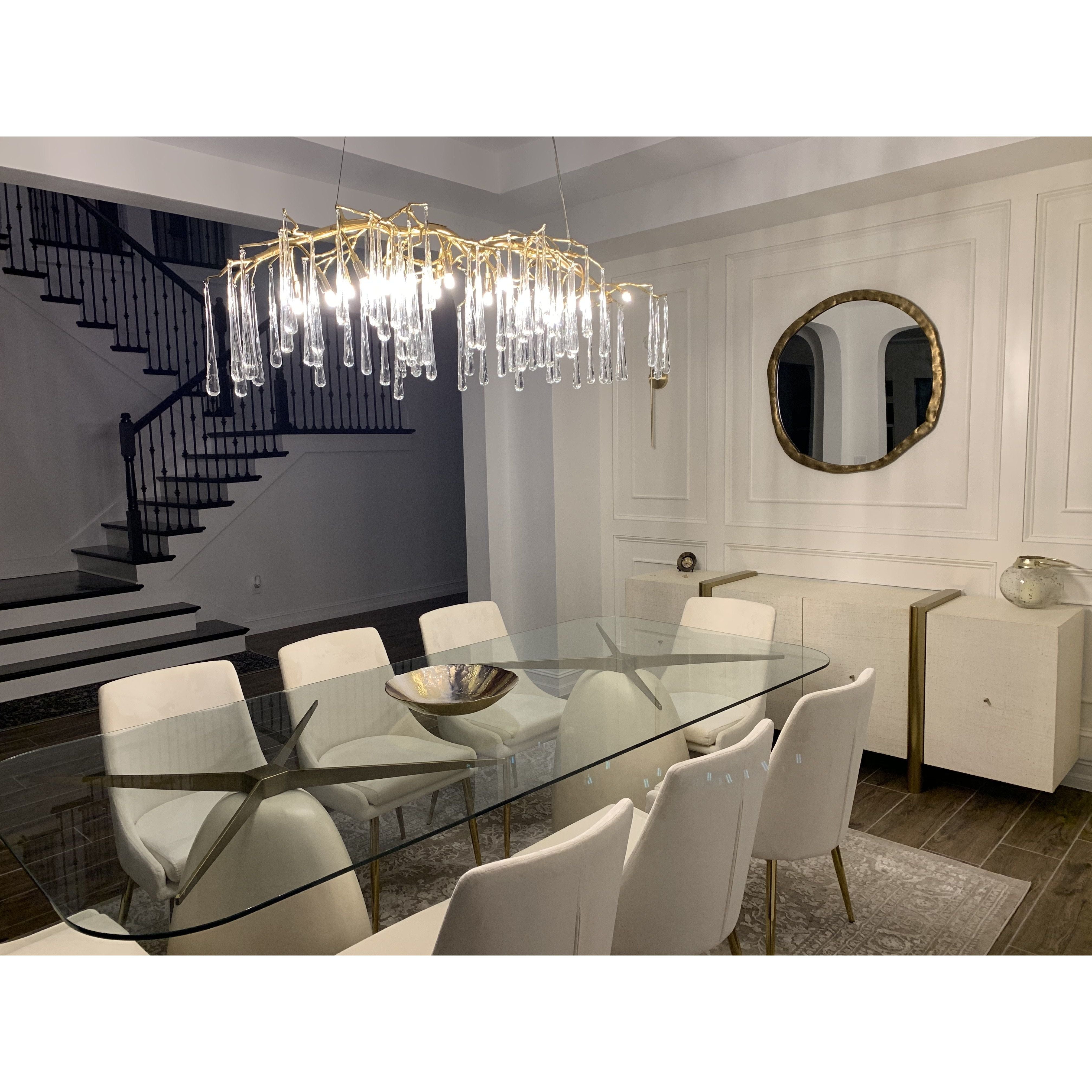 Lukas Linear Organic Branching Chandelier - Italian Concept -
