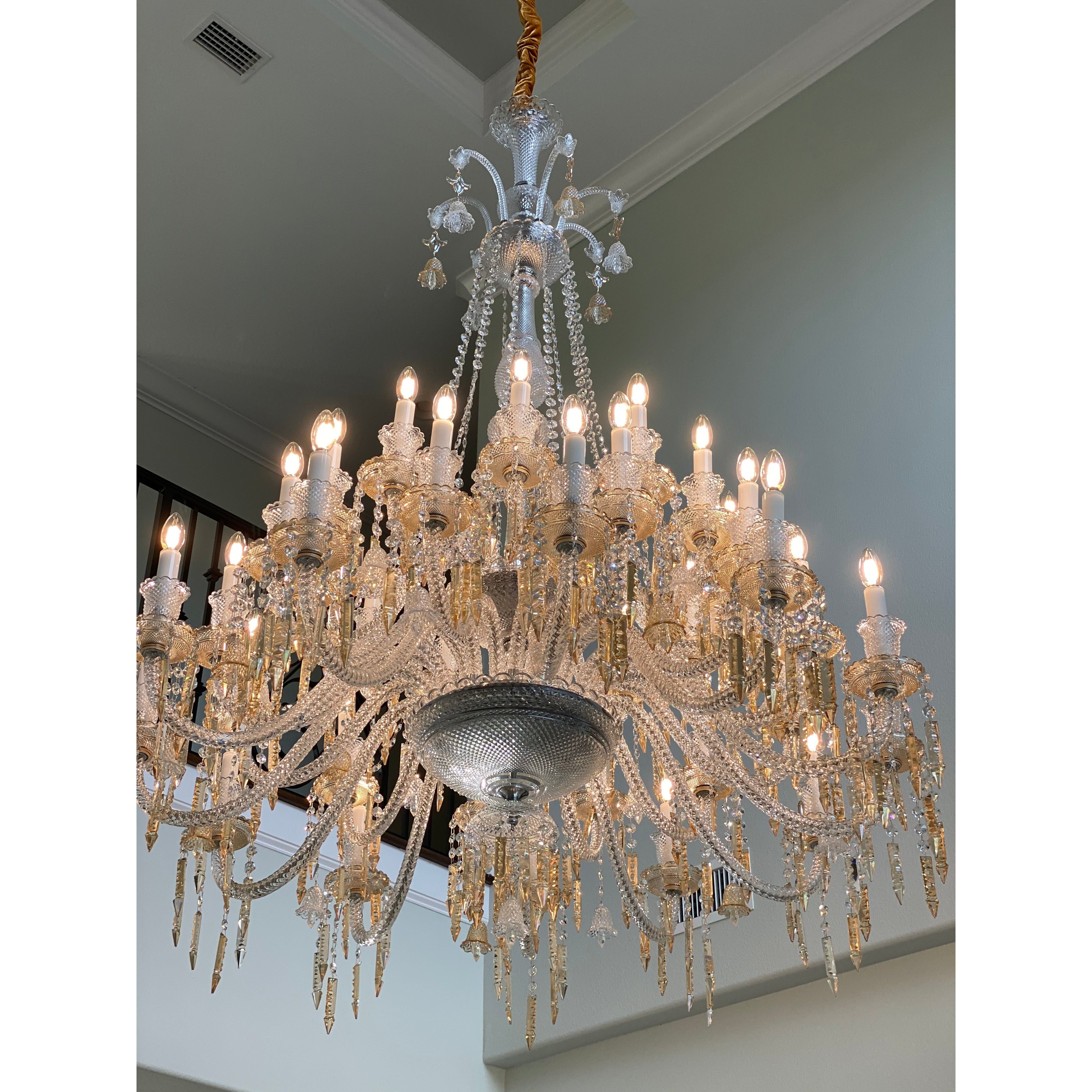36 Light Antoinette Crystal Chandelier - Italian Concept -