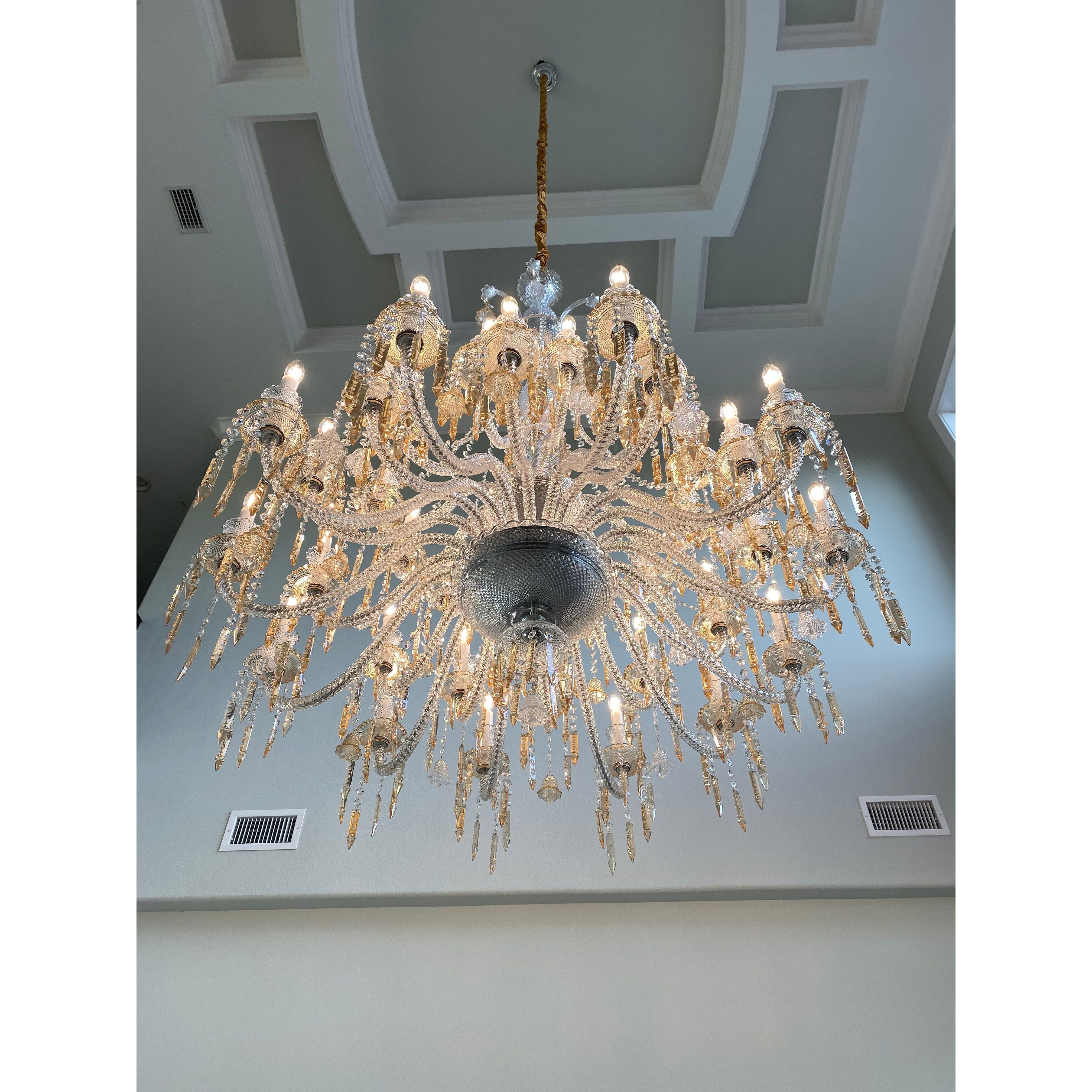 36 Light Antoinette Crystal Chandelier - Italian Concept -