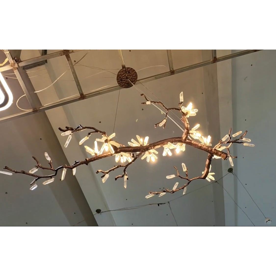 Cherry Blossom Branching Tree Chandelier - Italian Concept